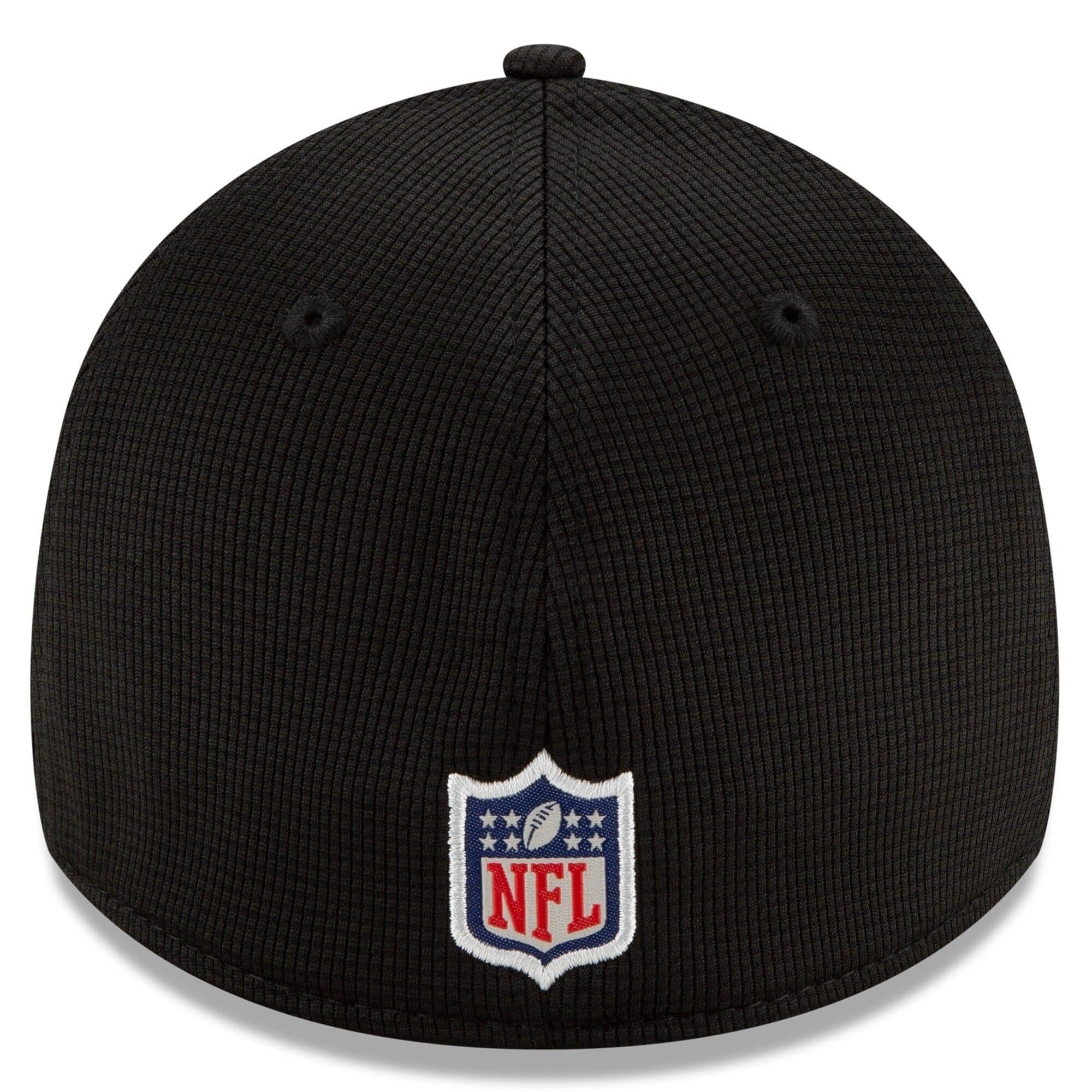 New Era Caps Jacksonville Jaguars New Era NFL 2021 Sideline Home 39THIRTY Flex Fit Hat - Black