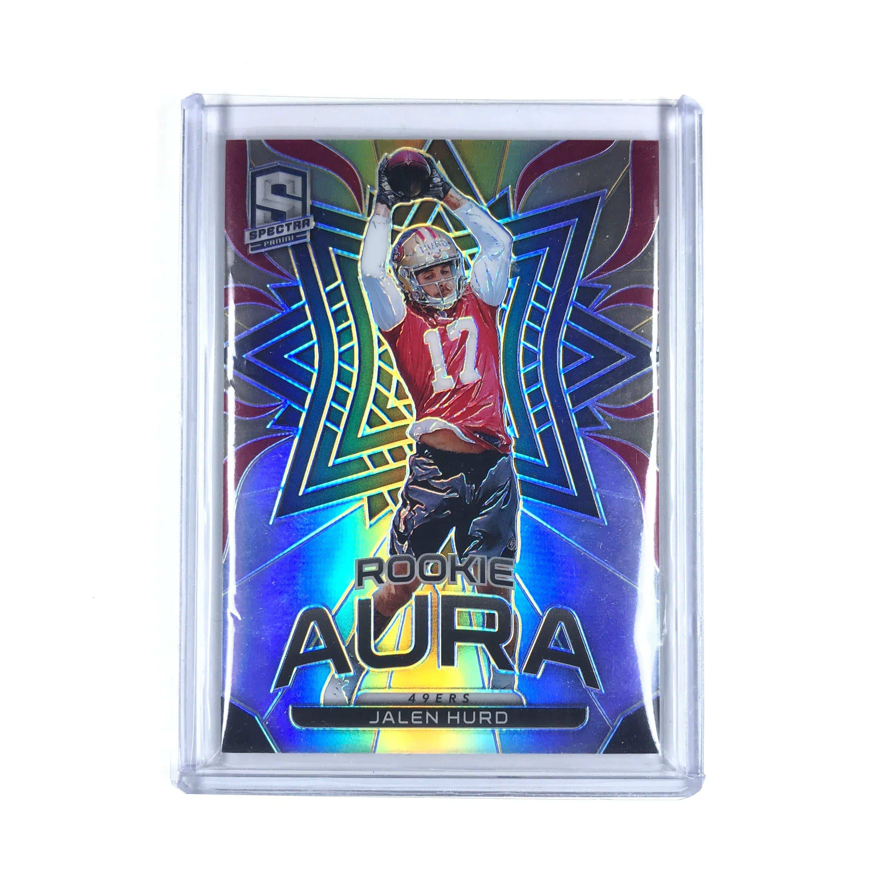 Panini Cards Jalen Hurd San Francisco 49ers 2019 Panini Spectra NFL Rookie Aura /99 Card