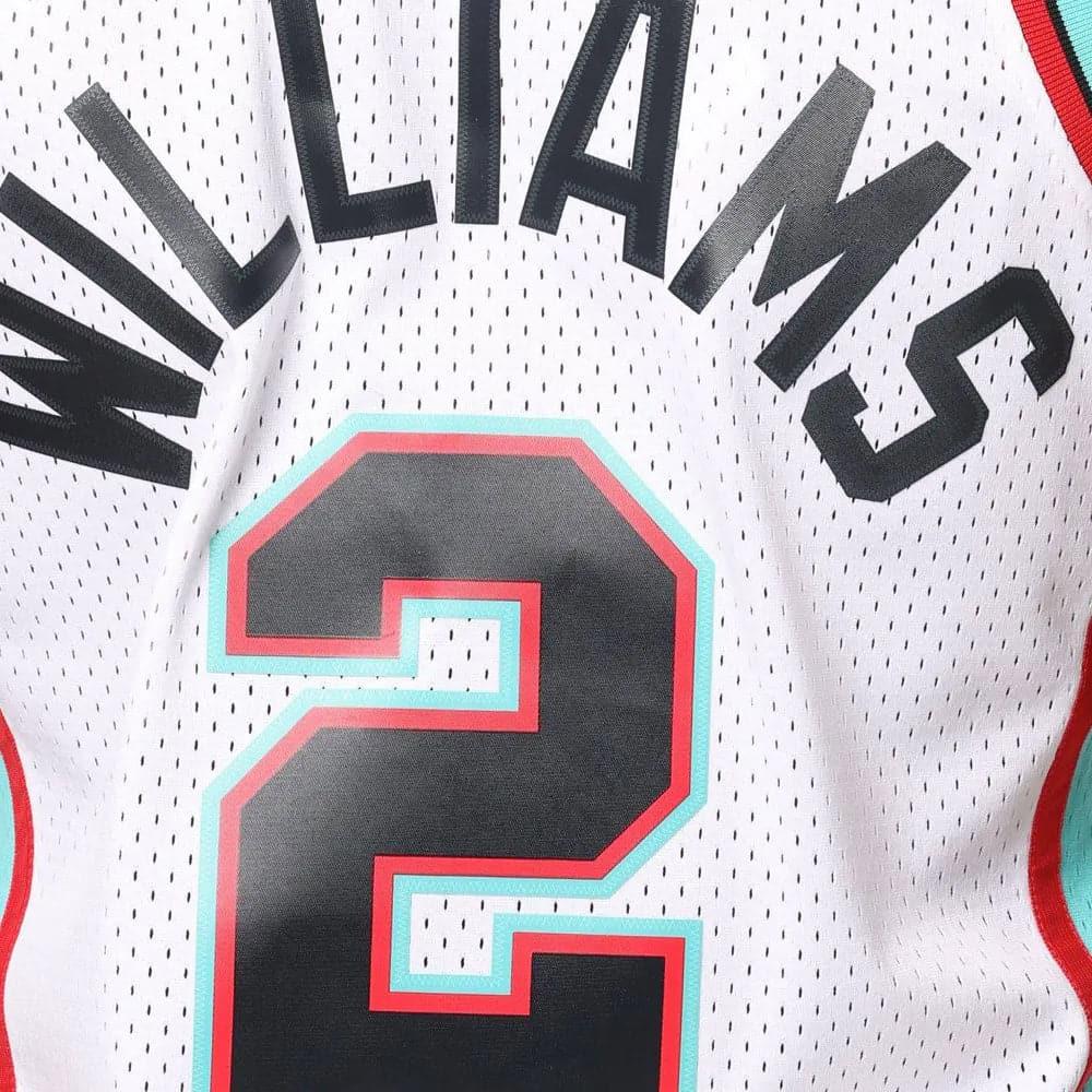 Mitchell And Ness Jerseys Jason Williams Memphis Grizzlies Mitchell & Ness NBA 01-02 Home Swingman Jersey - White