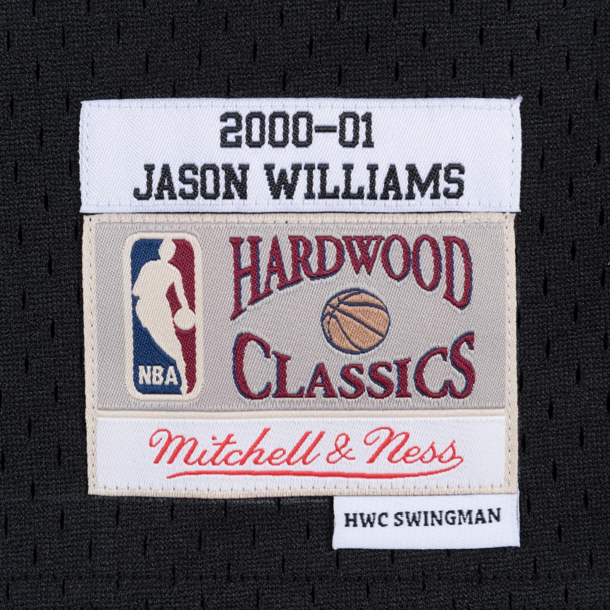 Mitchell And Ness Jerseys Jason Williams Sacramento Kings Mitchell & Ness NBA 00-01 Swingman Jersey - Black