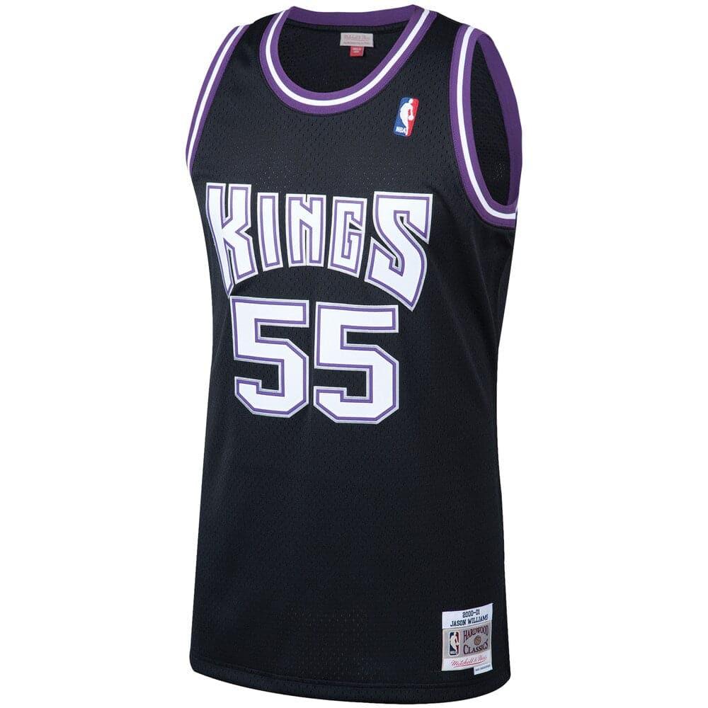 Mitchell And Ness Jerseys Jason Williams Sacramento Kings Mitchell & Ness NBA 00-01 Swingman Jersey - Black