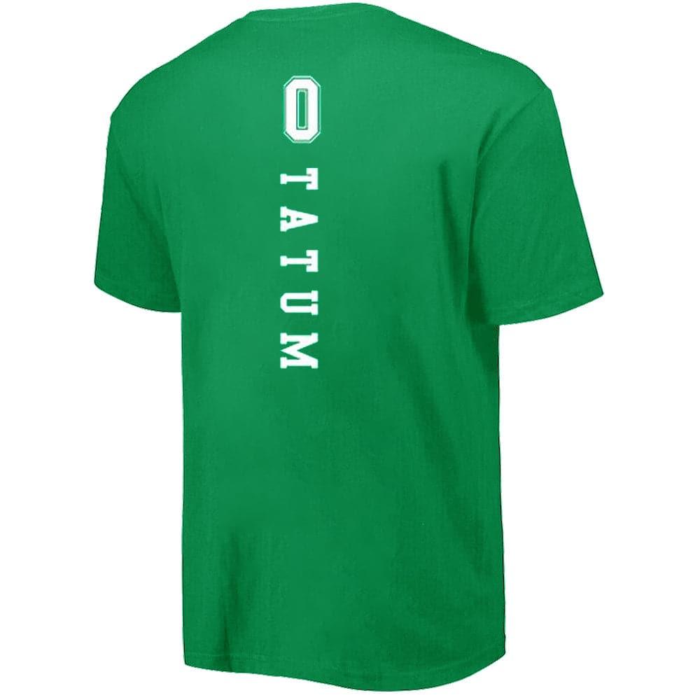 NBA Essentials T-Shirts Jayson Tatum Boston Celtics NBA Essentials Name Number T-Shirt - Green