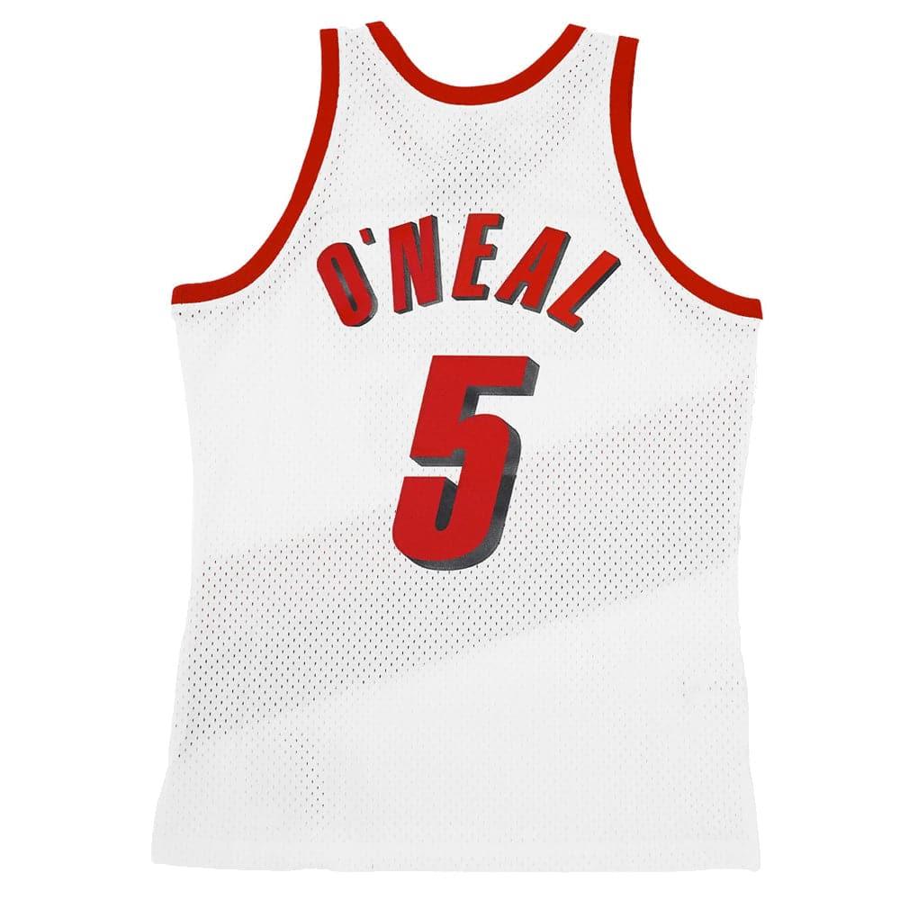Mitchell And Ness Jerseys Jermaine O'Neal Portland Trail Blazers Mitchell & Ness NBA 96-97 Swingman Jersey - White