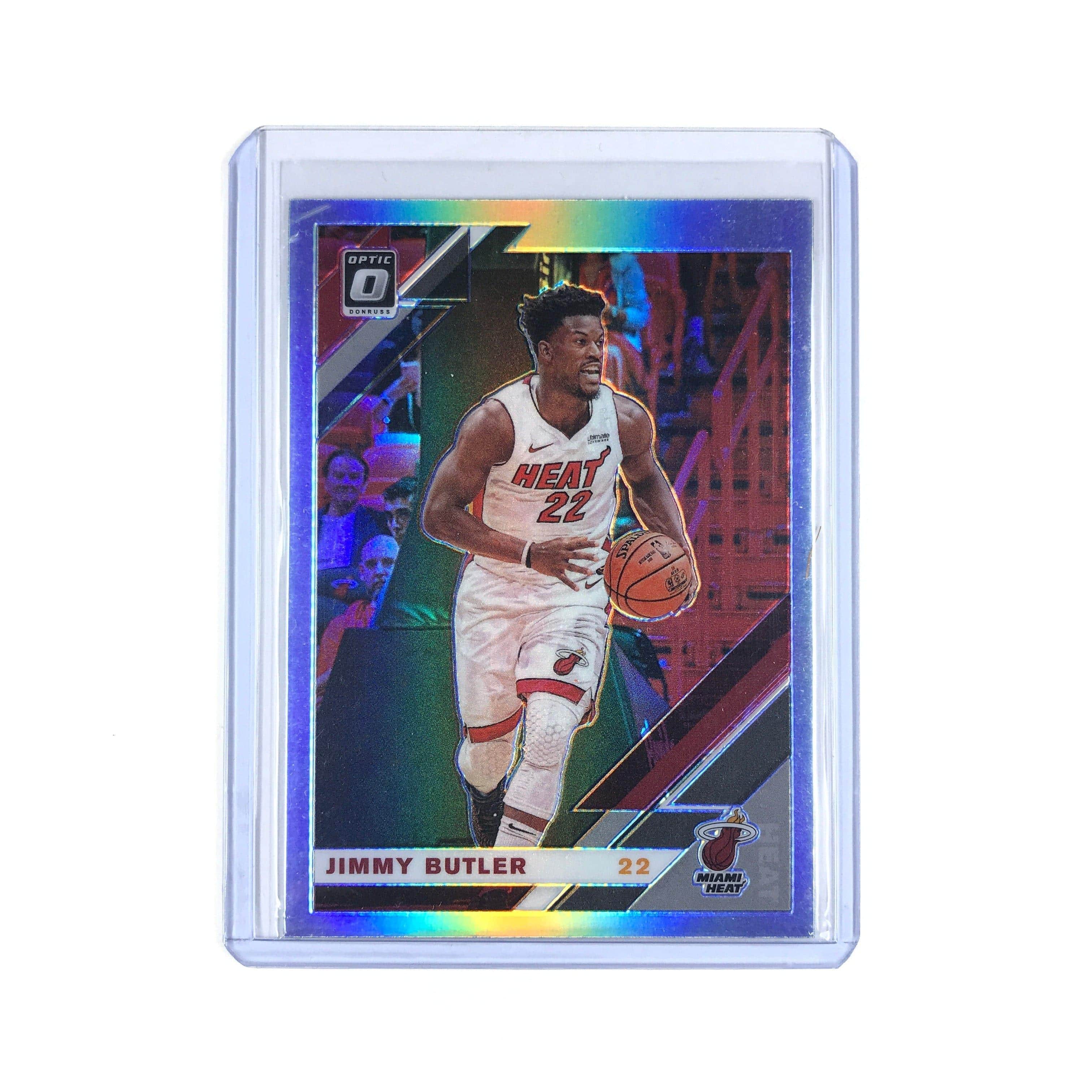 Panini Cards Jimmy Butler Miami Heat 2019-20 Panini Donruss Optic NBA Silver Holo 11 Card
