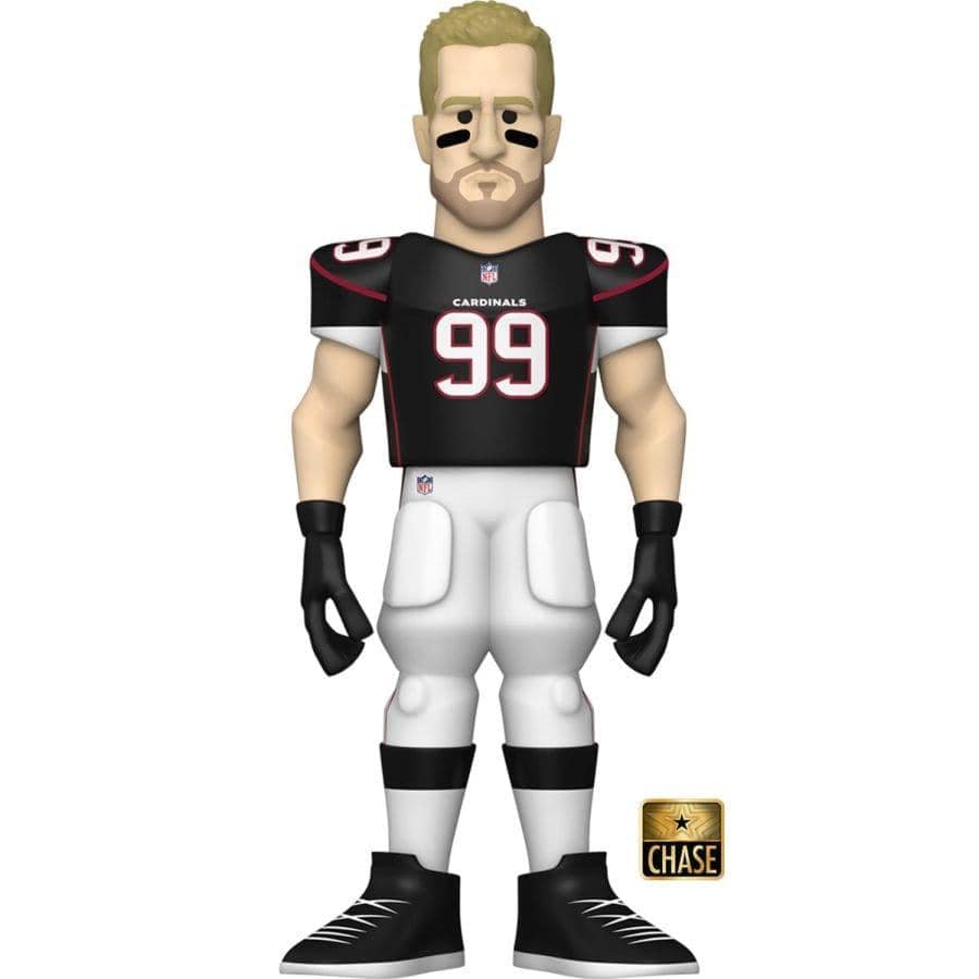 Funko Figures JJ Watt Arizona Cardinals Funko NFL 5" Vinyl Gold Figure