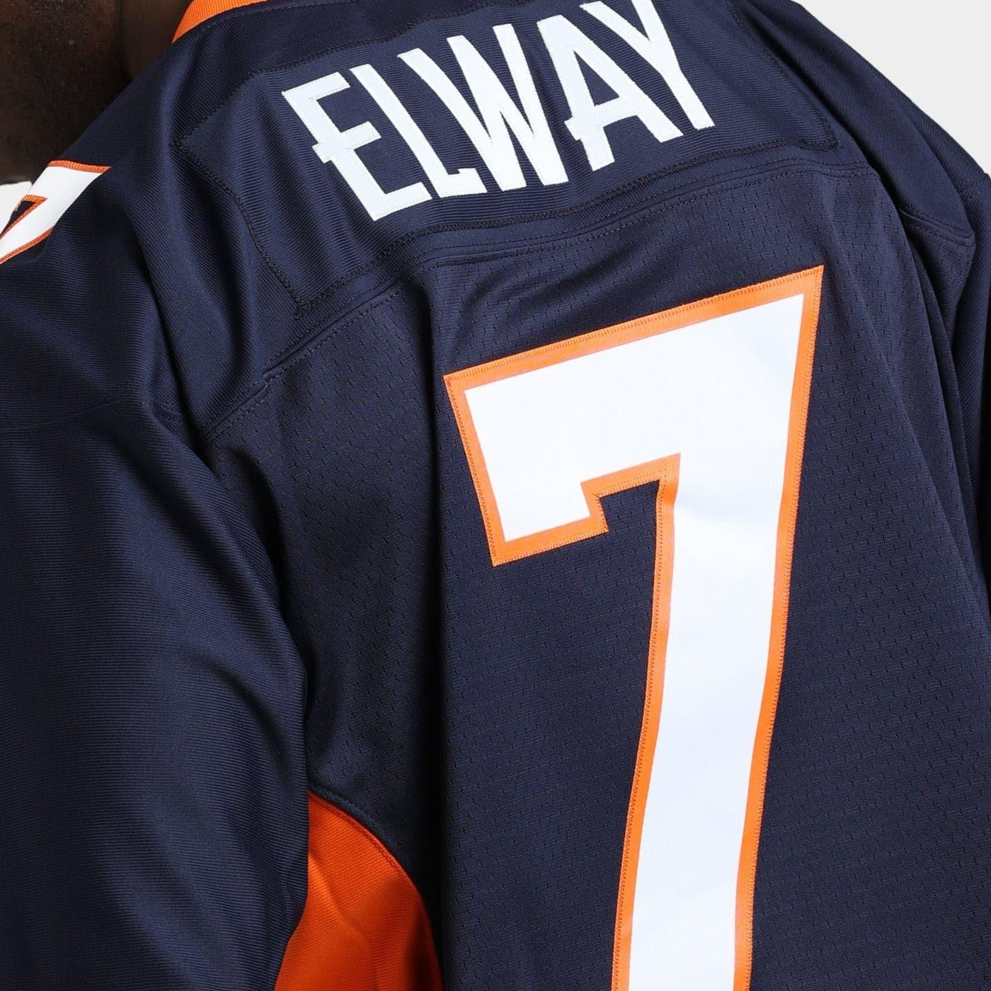 Mitchell And Ness Jerseys John Elway Denver Broncos 98 Mitchell & Ness NFL Throwback Legacy Jersey - Navy