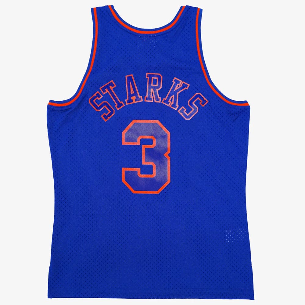 Mitchell And Ness Jerseys John Starks New York Knicks Mitchell & Ness NBA 96-97 Alt Swingman Jersey - Blue
