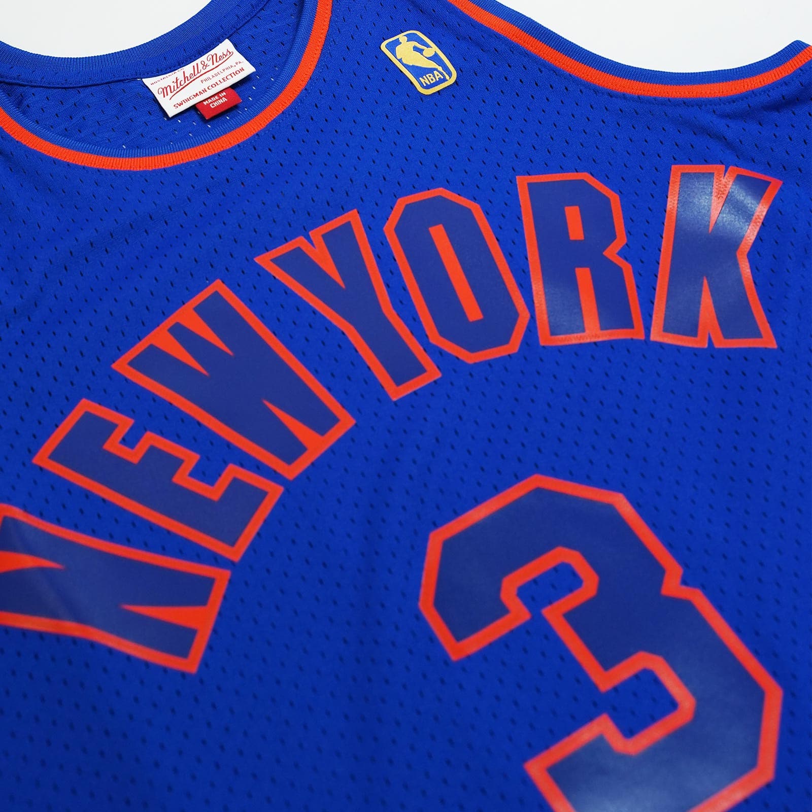 Mitchell And Ness Jerseys John Starks New York Knicks Mitchell & Ness NBA 96-97 Alt Swingman Jersey - Blue