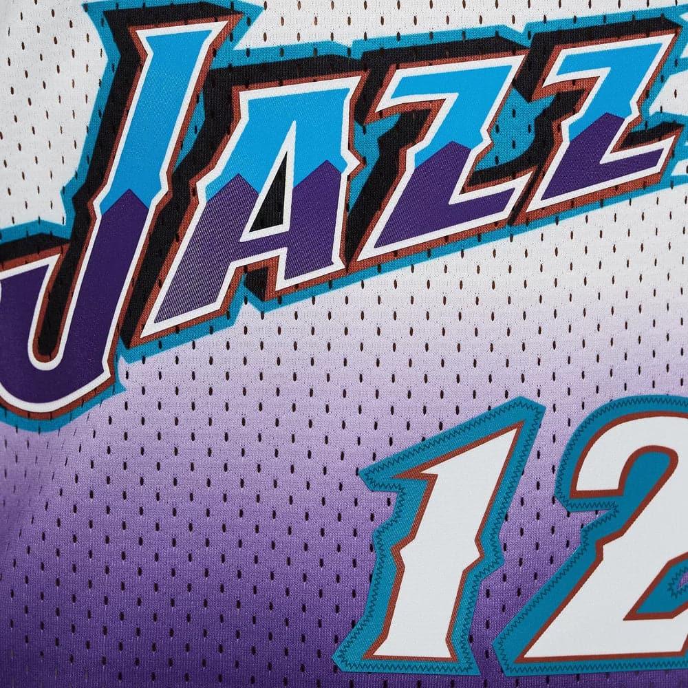 Mitchell And Ness Jerseys John Stockton Utah Jazz Mitchell & Ness NBA 96-97 Swingman Jersey - Purple