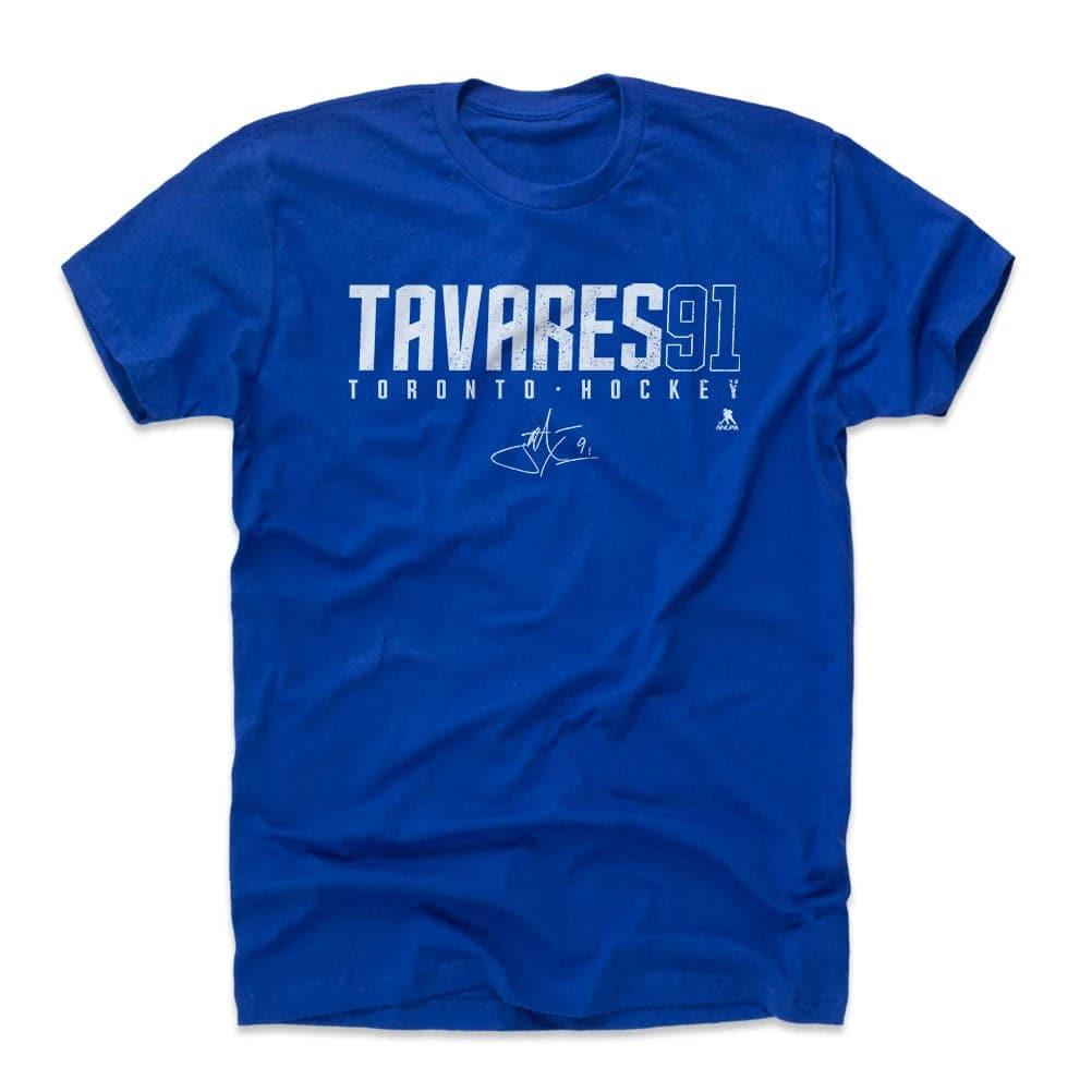 500 Level T-Shirts John Tavares Toronto Maple Leafs 500 Level NHL Tavares91 T-Shirt - Blue