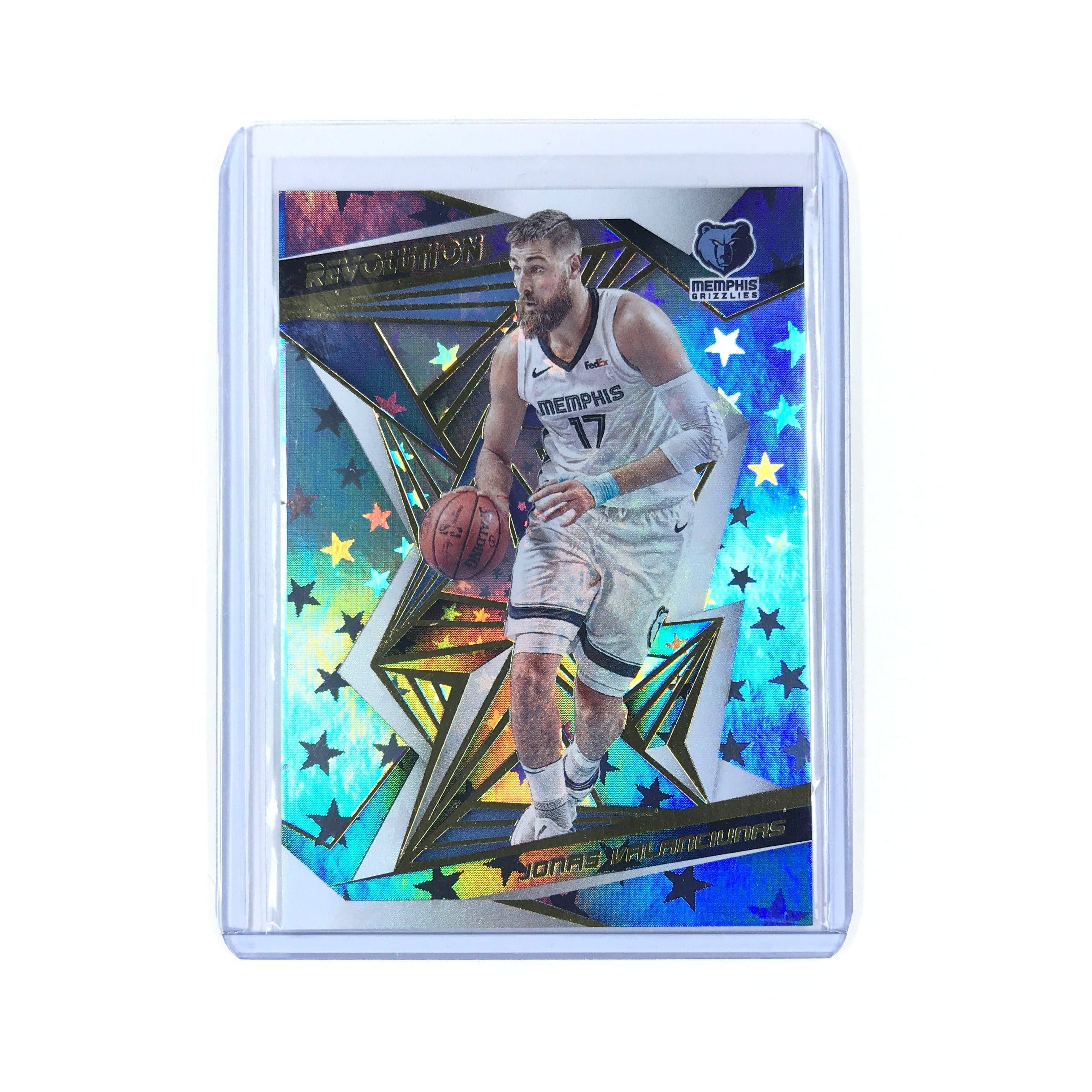 Panini Cards Jonas Valanciunas Memphis Grizzlies 2019-20 Panini Revolution NBA Astro Insert Card