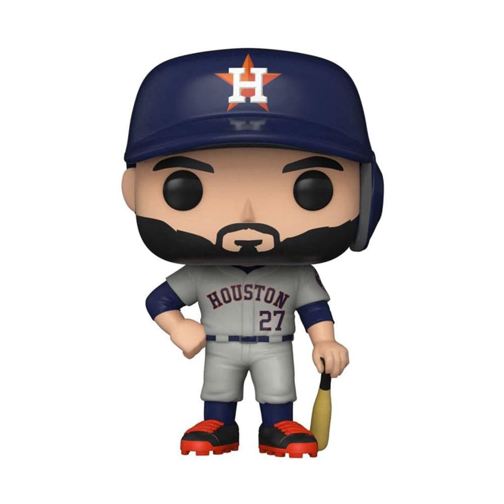 Funko Figures Jose Altuve Houston Astros Funko MLB Away Jersey Pop Figure - Grey