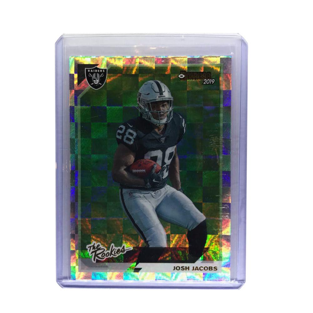 Panini Cards Josh Jacobs Las Vegas Raiders 2019 Panini Donruss NFL The Rookies Rookie Card