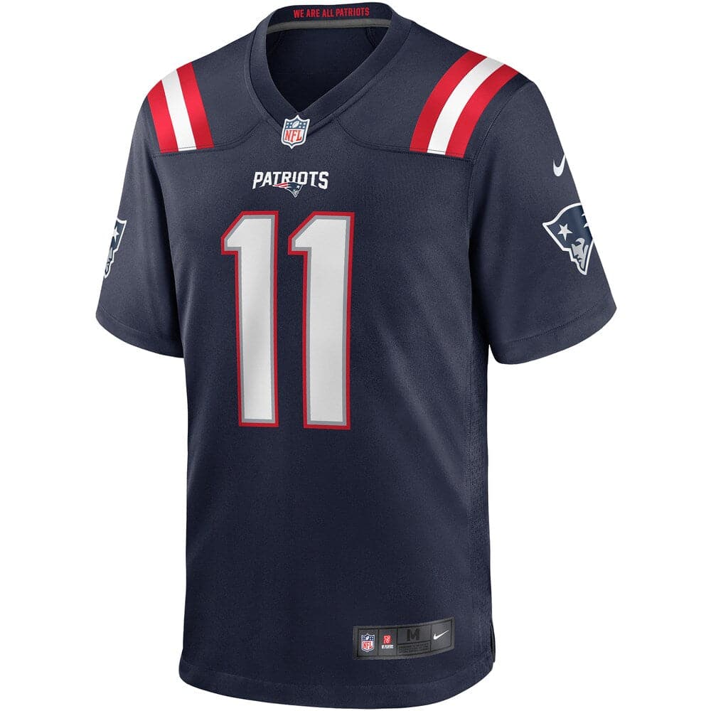 Nike Jerseys Julian Edelman New England Patriots Nike NFL Game Jersey - Navy