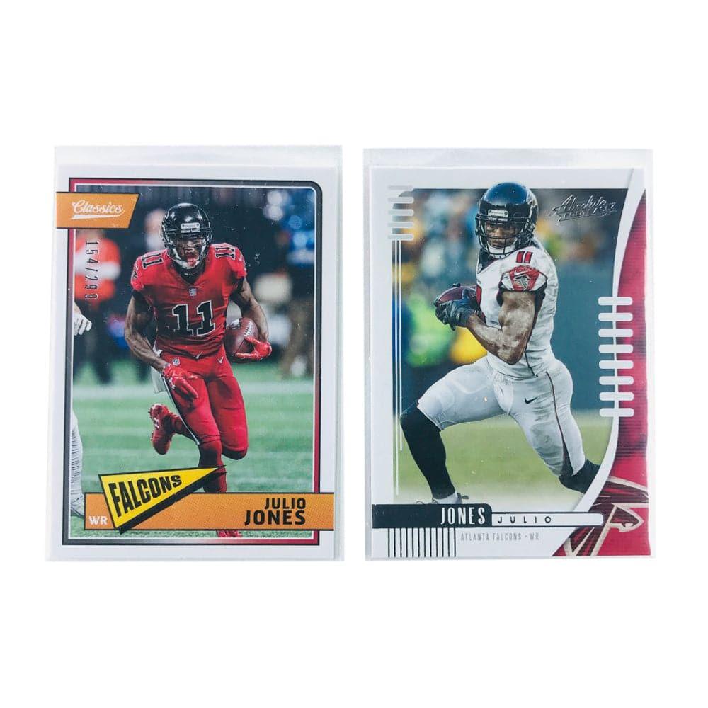 Panini Cards Julio Jones Atlanta Falcons Panini NFL 2 Card Numbered + Base Set
