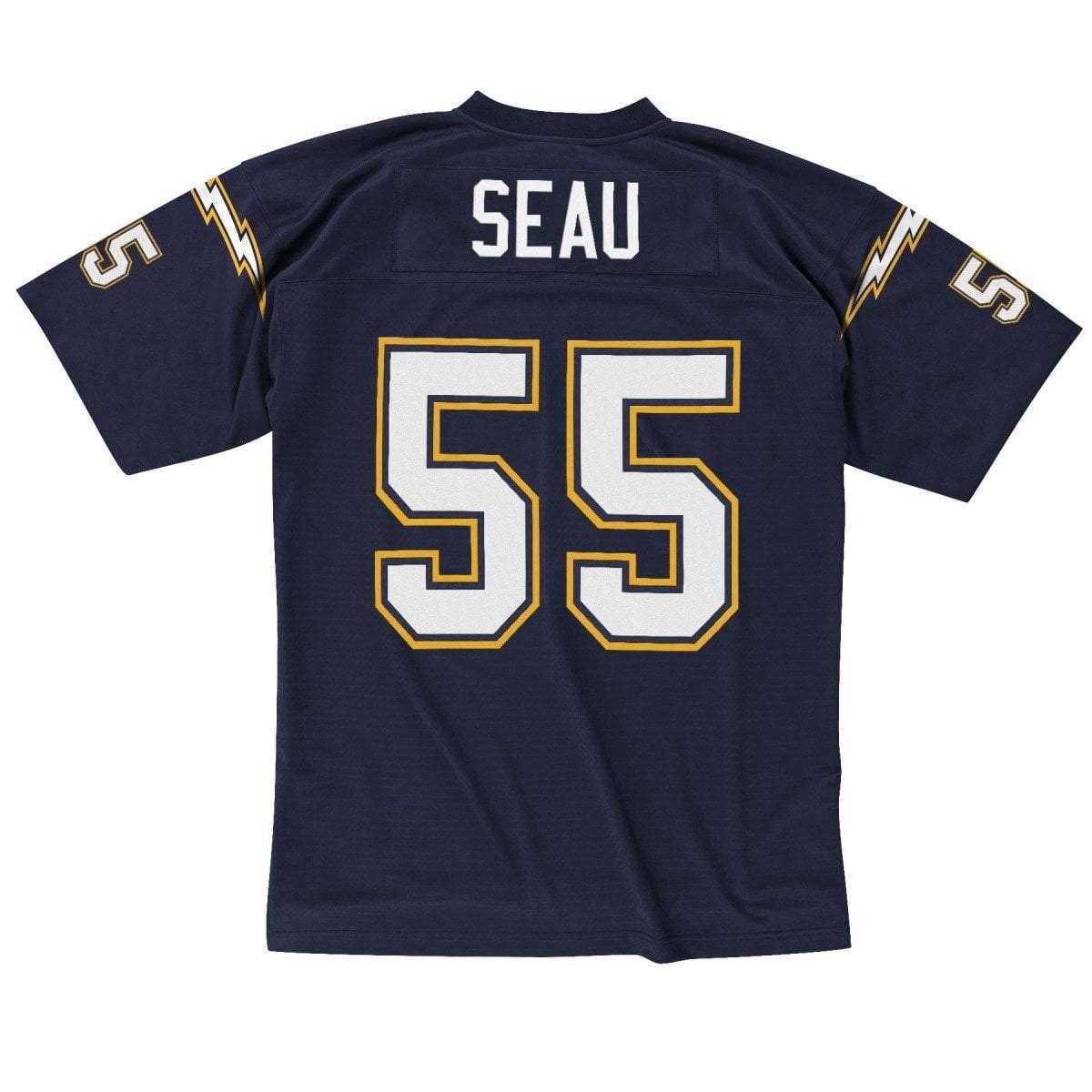 Mitchell And Ness Jerseys Junior Seau San Diego Chargers Mitchell & Ness NFL Legacy Jersey - Navy
