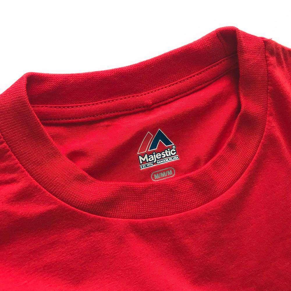 Majestic Athletic T-Shirts Kansas City Chiefs Majestic NFL Critical Victory T-Shirt - Red