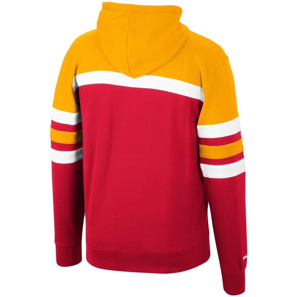 Mitchell And Ness Jumpers Kansas City Chiefs Mitchell & Ness NFL Head Coach Premium Hoodie Jumper - Red