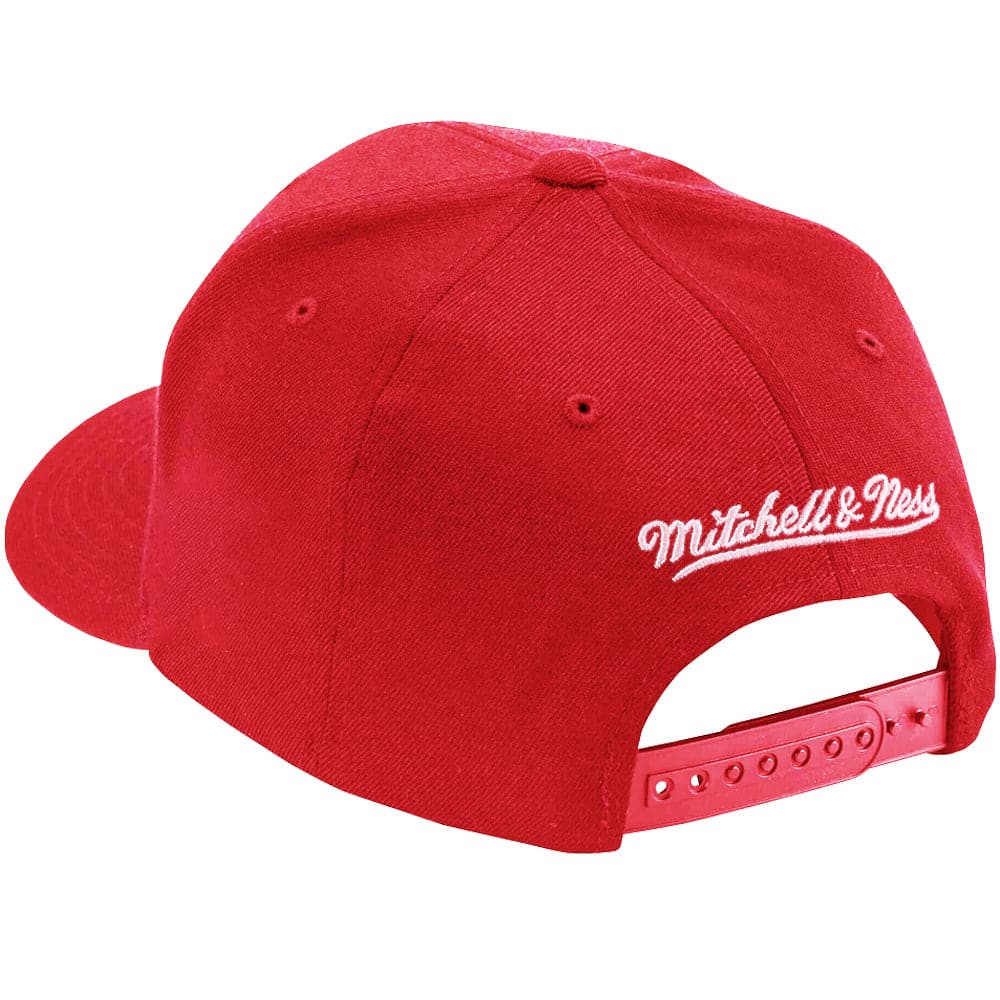 Mitchell And Ness Caps Kansas City Chiefs Mitchell & Ness NFL Sweep Right Classic Red Curve Snapback Hat - Red