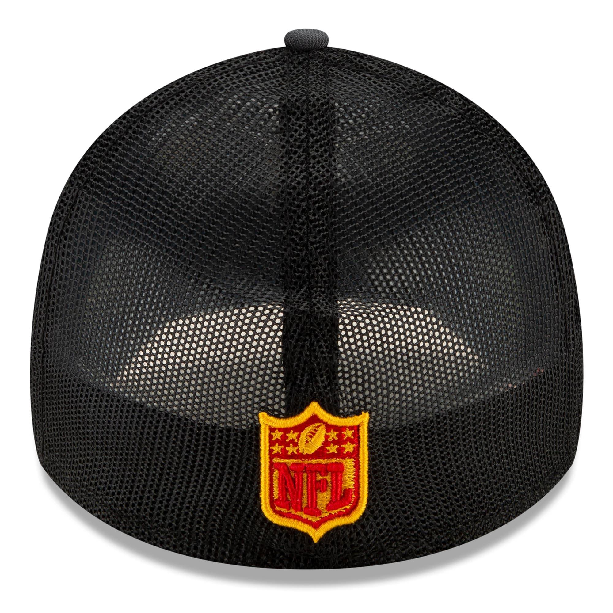 New Era Caps Kansas City Chiefs New Era 2021 NFL Draft 39THIRTY Flex Fit Curve Hat - Graphite