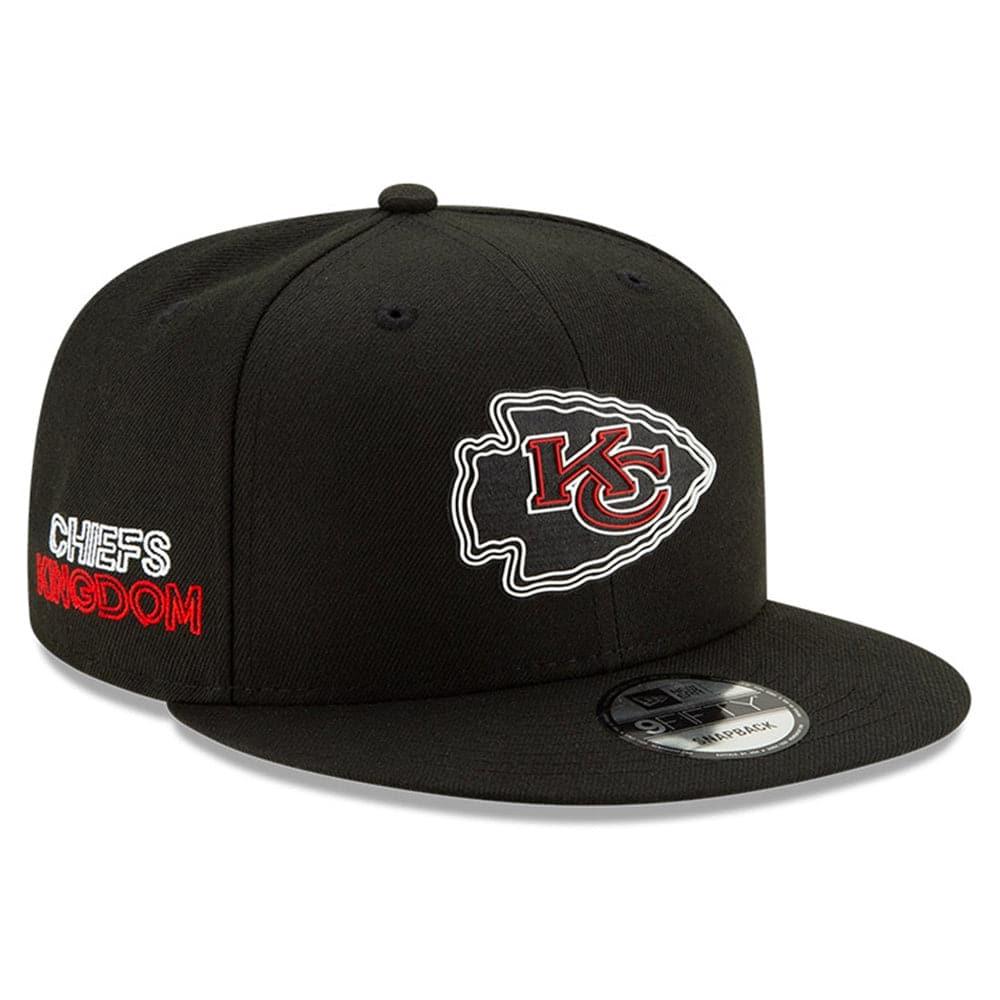 New Era Caps Kansas City Chiefs New Era NFL 2020 Draft 9FIFTY Snapback Hat - Black