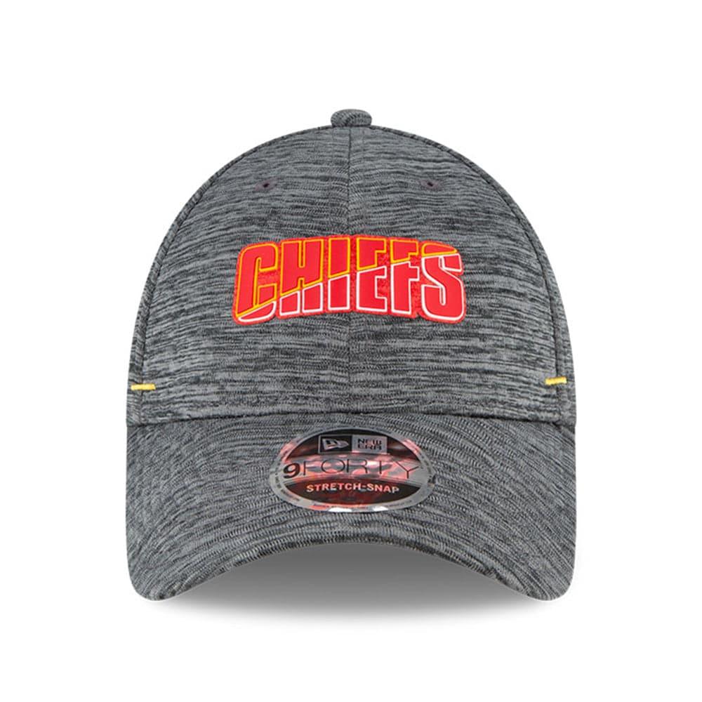 New Era Caps Kansas City Chiefs New Era NFL 2020 Summer Sideline 9FORTY Snapback Curve Hat - Heather