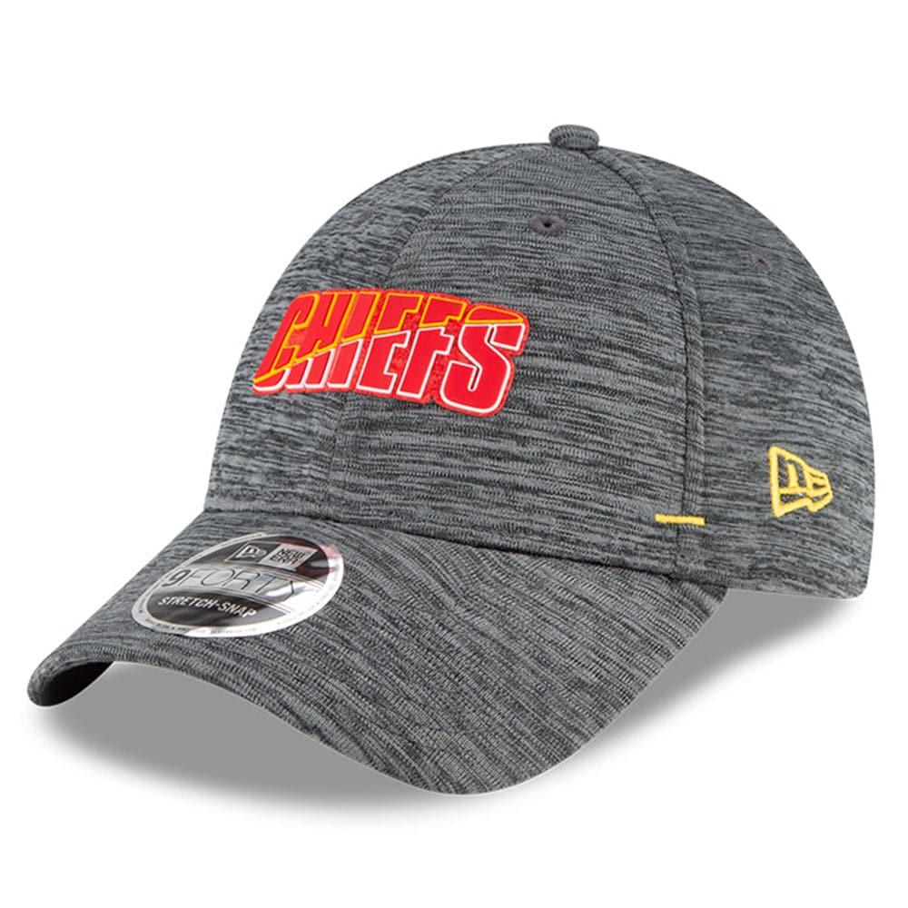 New Era Caps Kansas City Chiefs New Era NFL 2020 Summer Sideline 9FORTY Snapback Curve Hat - Heather
