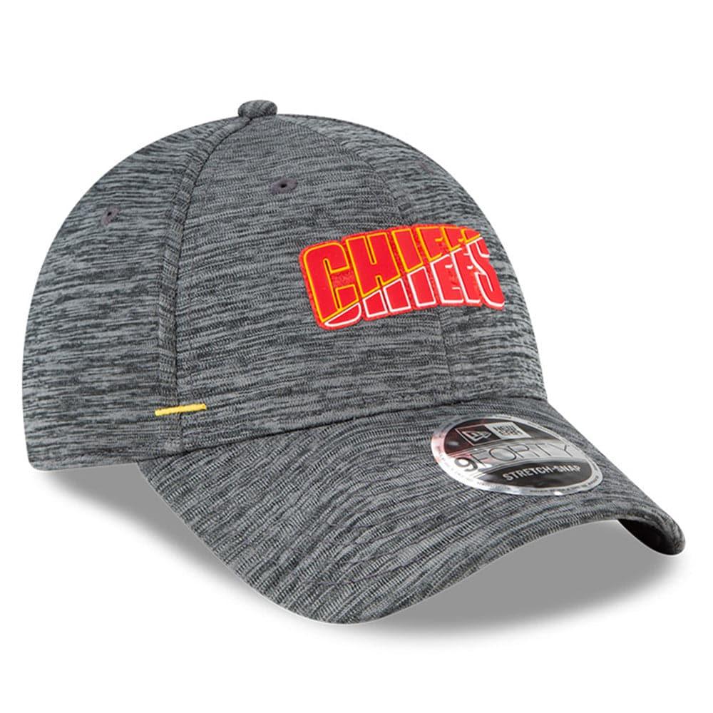New Era Caps Kansas City Chiefs New Era NFL 2020 Summer Sideline 9FORTY Snapback Curve Hat - Heather