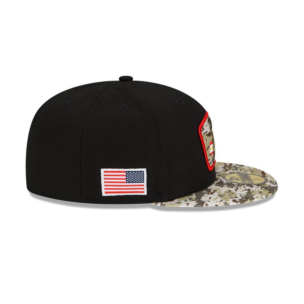 New Era Caps Kansas City Chiefs New Era NFL 2021 Salute To Service 59FIFTY Fitted Hat - Black