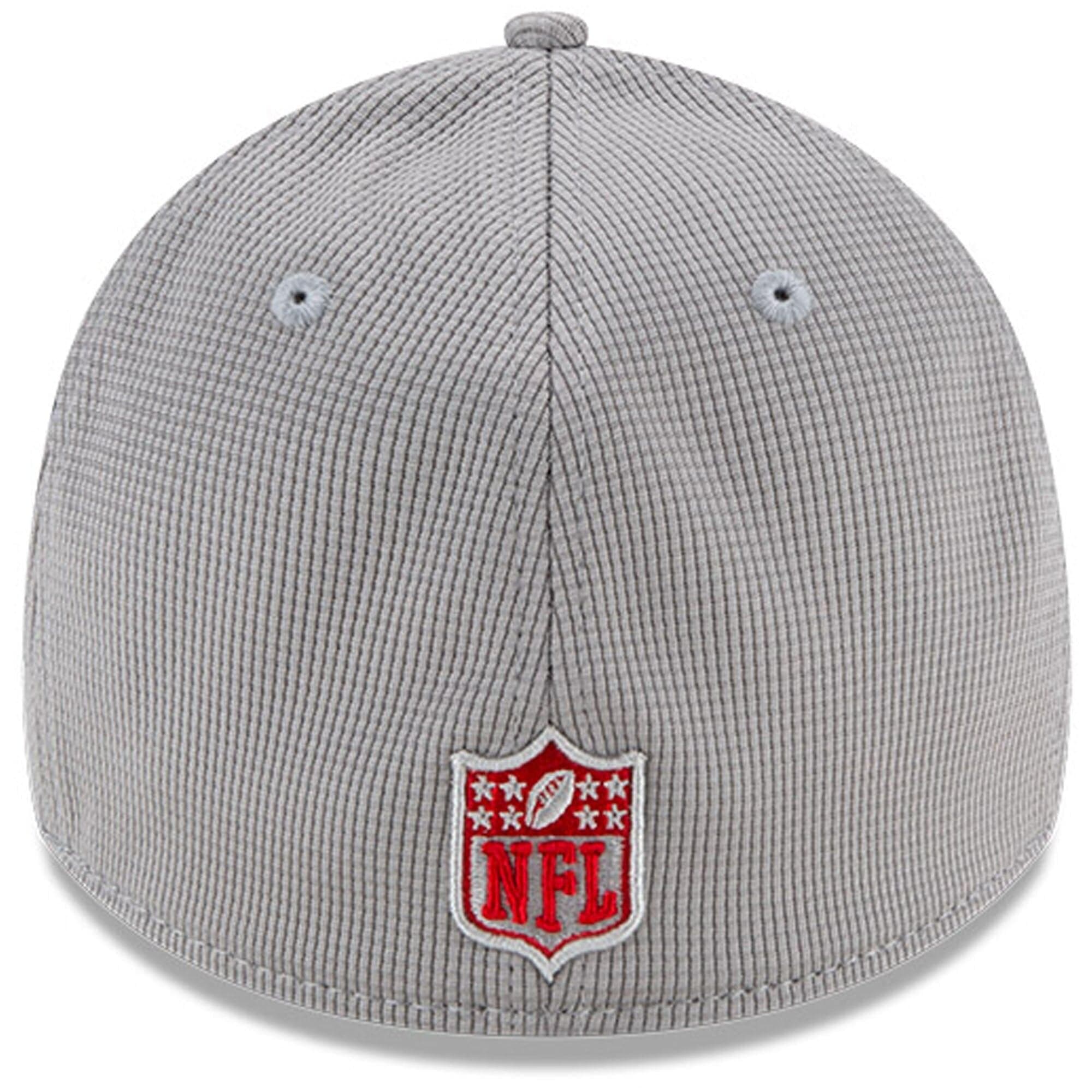 New Era Caps Kansas City Chiefs New Era NFL 2021 Sideline Home 39THIRTY Flex Fit Hat - Grey