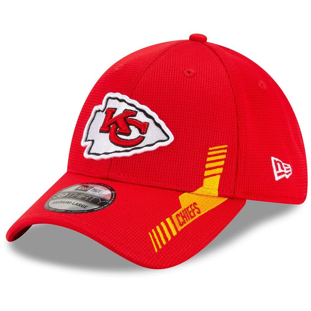 New Era Caps Kansas City Chiefs New Era NFL 2021 Sideline Home 39THIRTY Flex Fit Hat - Red