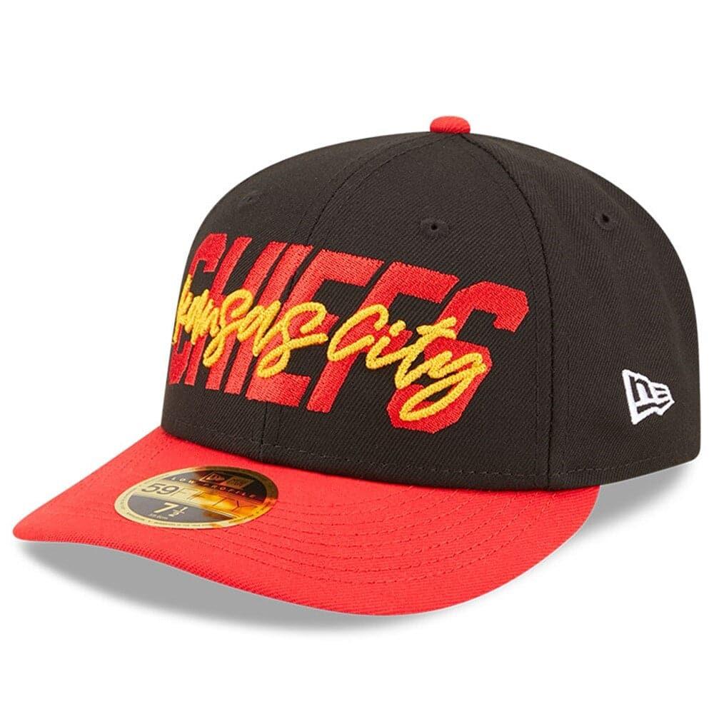New Era Caps Kansas City Chiefs New Era NFL 2022 Draft Low Profile 59FIFTY Fitted Hat - Black