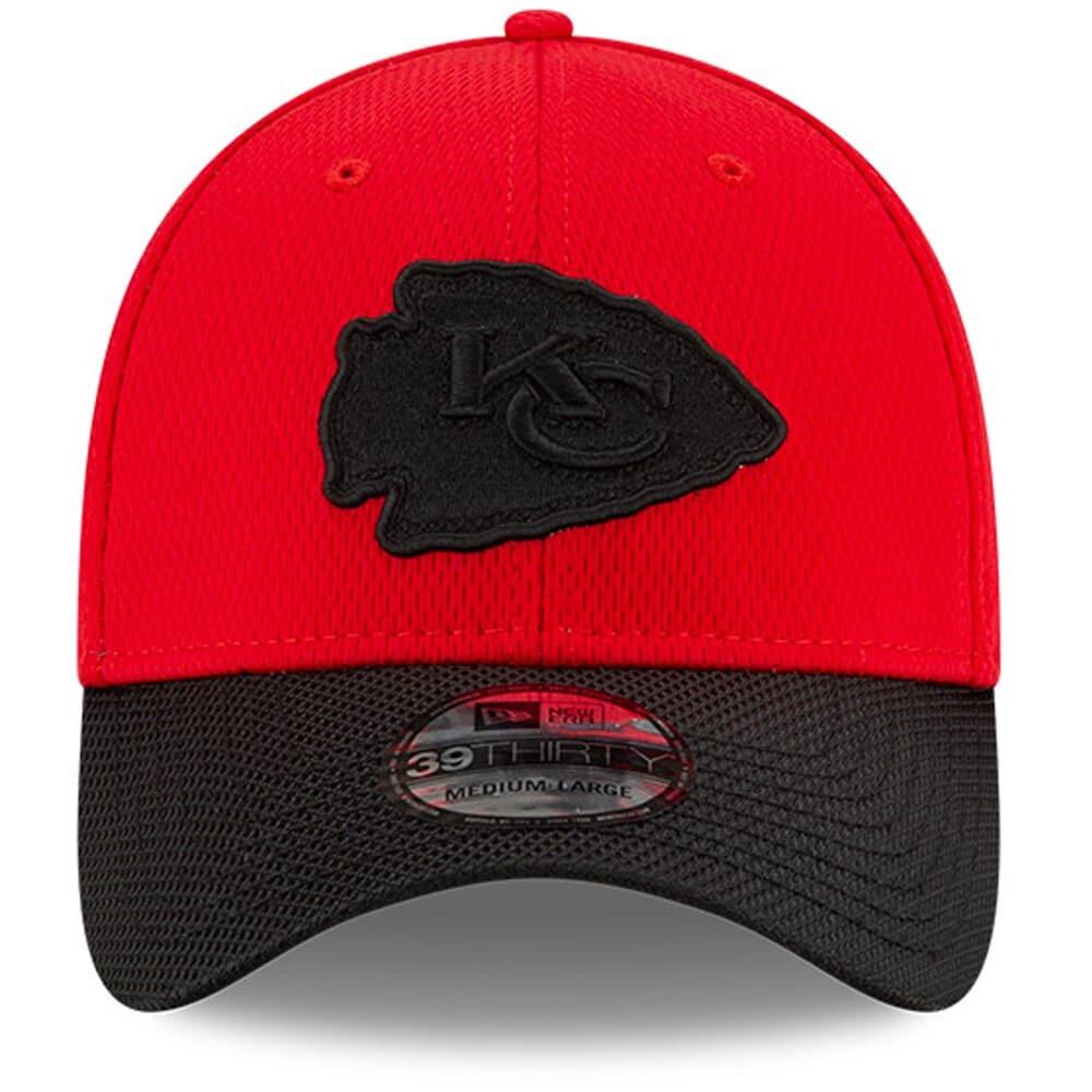 New Era Caps Kansas City Chiefs New Era NFL 21 Sideline Road 39THIRTY Flex Fit Hat - Red