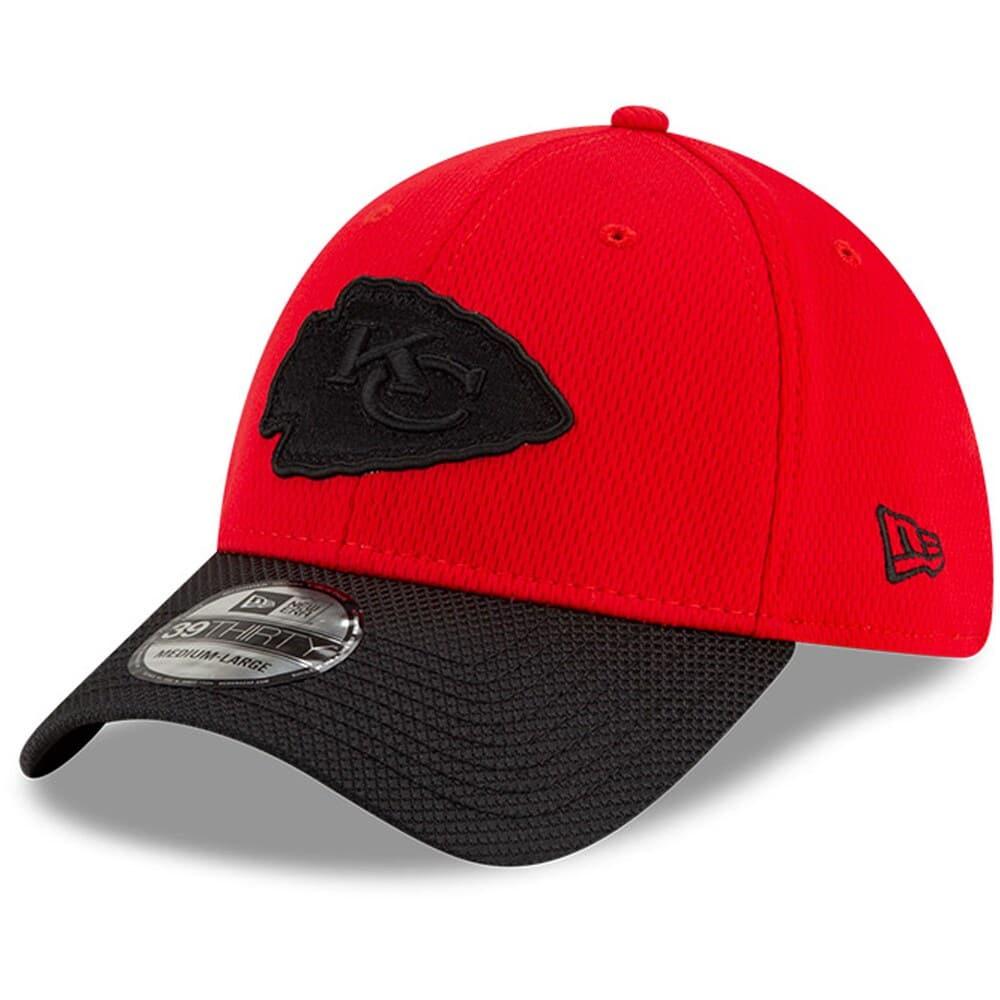 New Era Caps Kansas City Chiefs New Era NFL 21 Sideline Road 39THIRTY Flex Fit Hat - Red