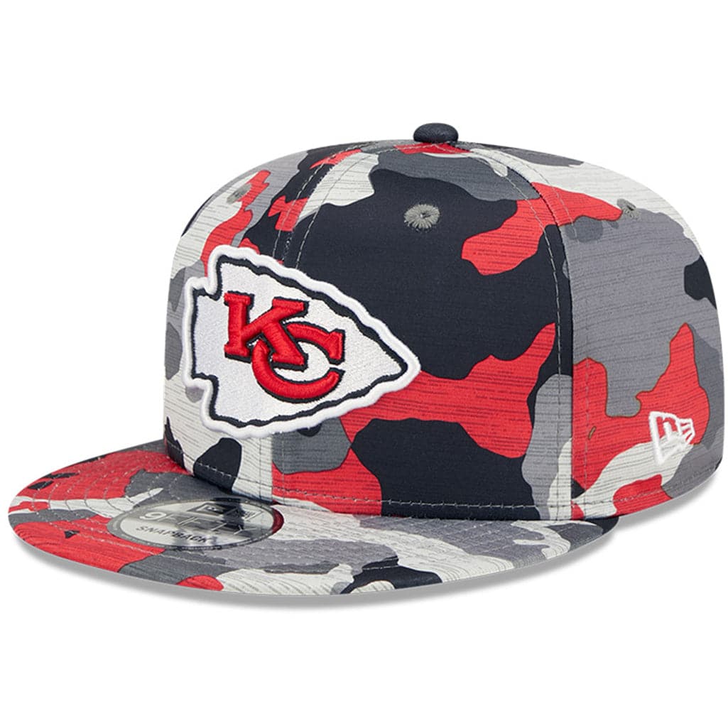 New Era Caps Kansas City Chiefs New Era NFL 22 Training Camp 9FIFTY Snapback Hat - Camo