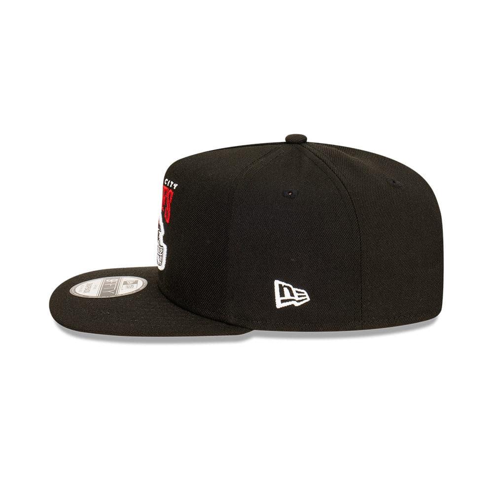 New Era Caps Kansas City Chiefs New Era NFL Helmet Arch 9FIFTY A-Frame Snapback Hat - Black