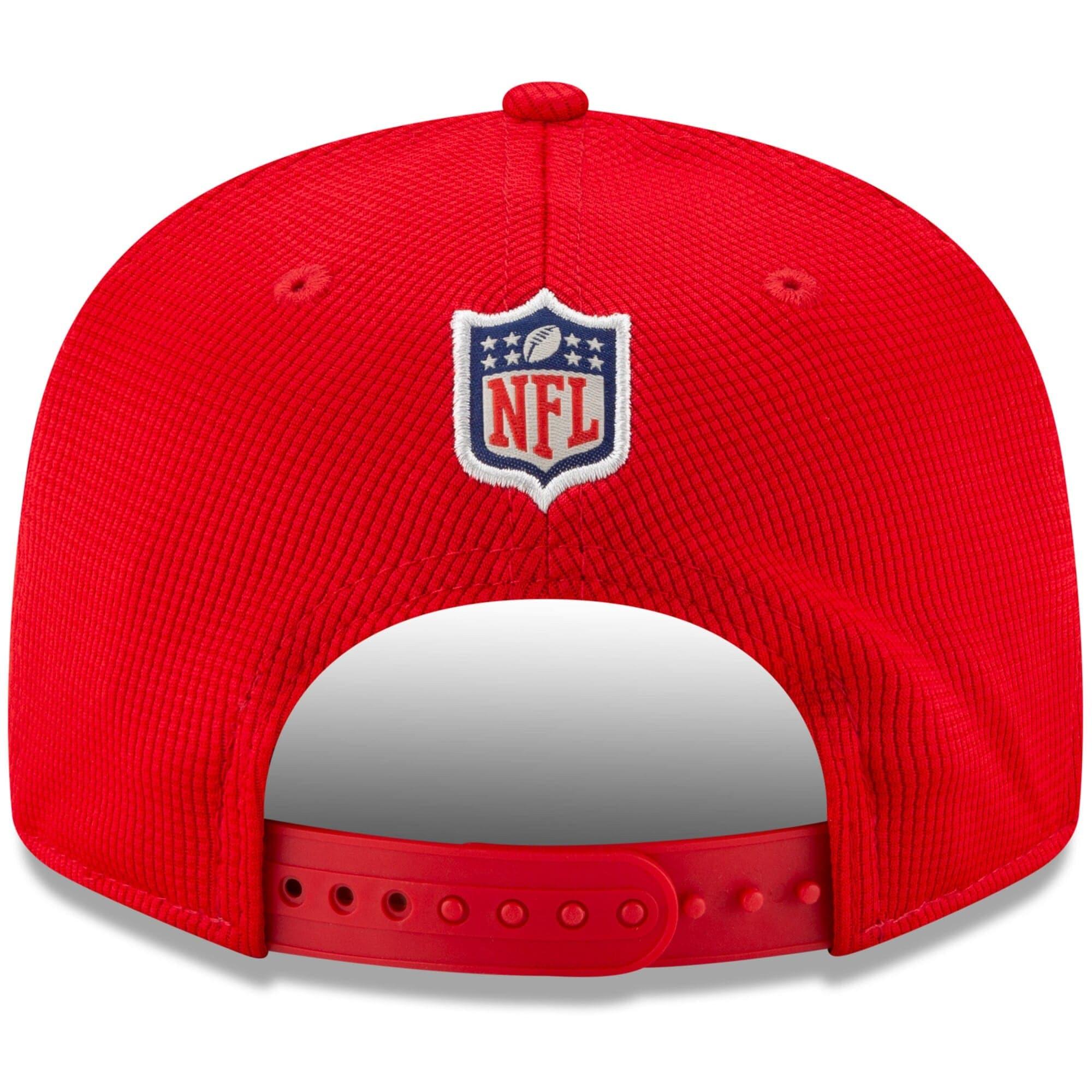 New Era Caps Kansas City Chiefs New Era NFL Sideline Home 9FIFTY Snapback Hat - Red