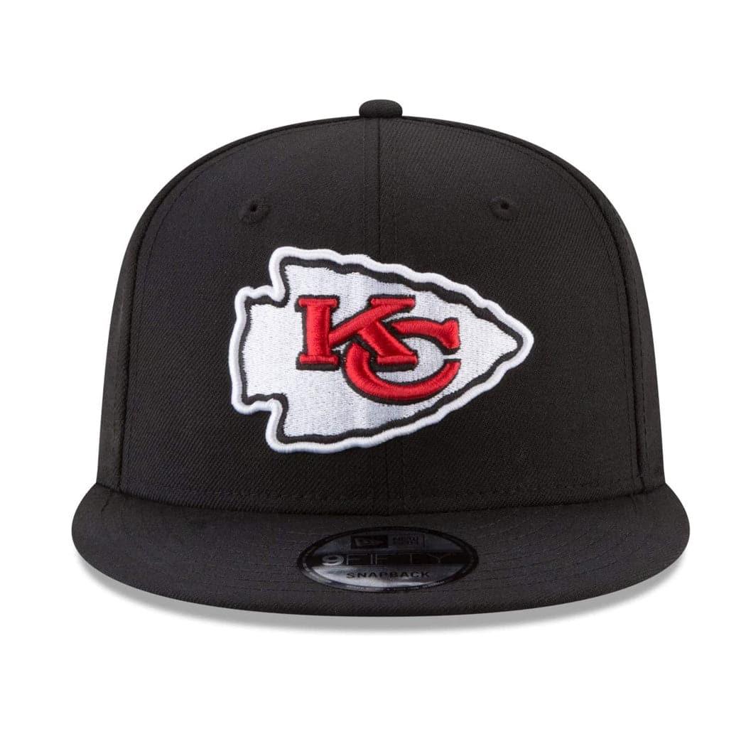 New Era Caps Kansas City Chiefs New Era NFL Team 9FIFTY Snapback Hat - Black