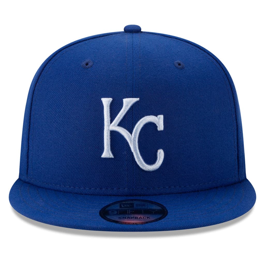 New Era Caps Kansas City Royals New Era MLB 2021 Fathers Day 9FIFTY Snapback Hat - Blue