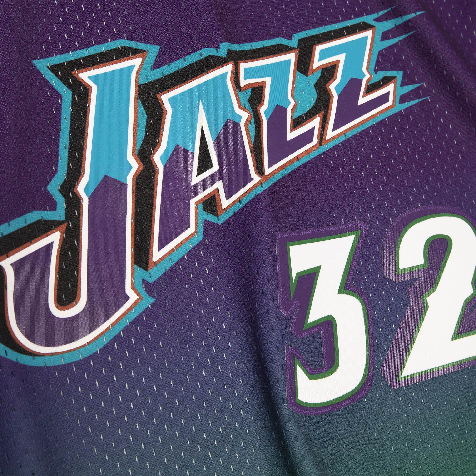 Mitchell And Ness Jerseys Karl Malone Utah Jazz Mitchell & Ness NBA Reload 2.0 96-97 Swingman Jersey - Green