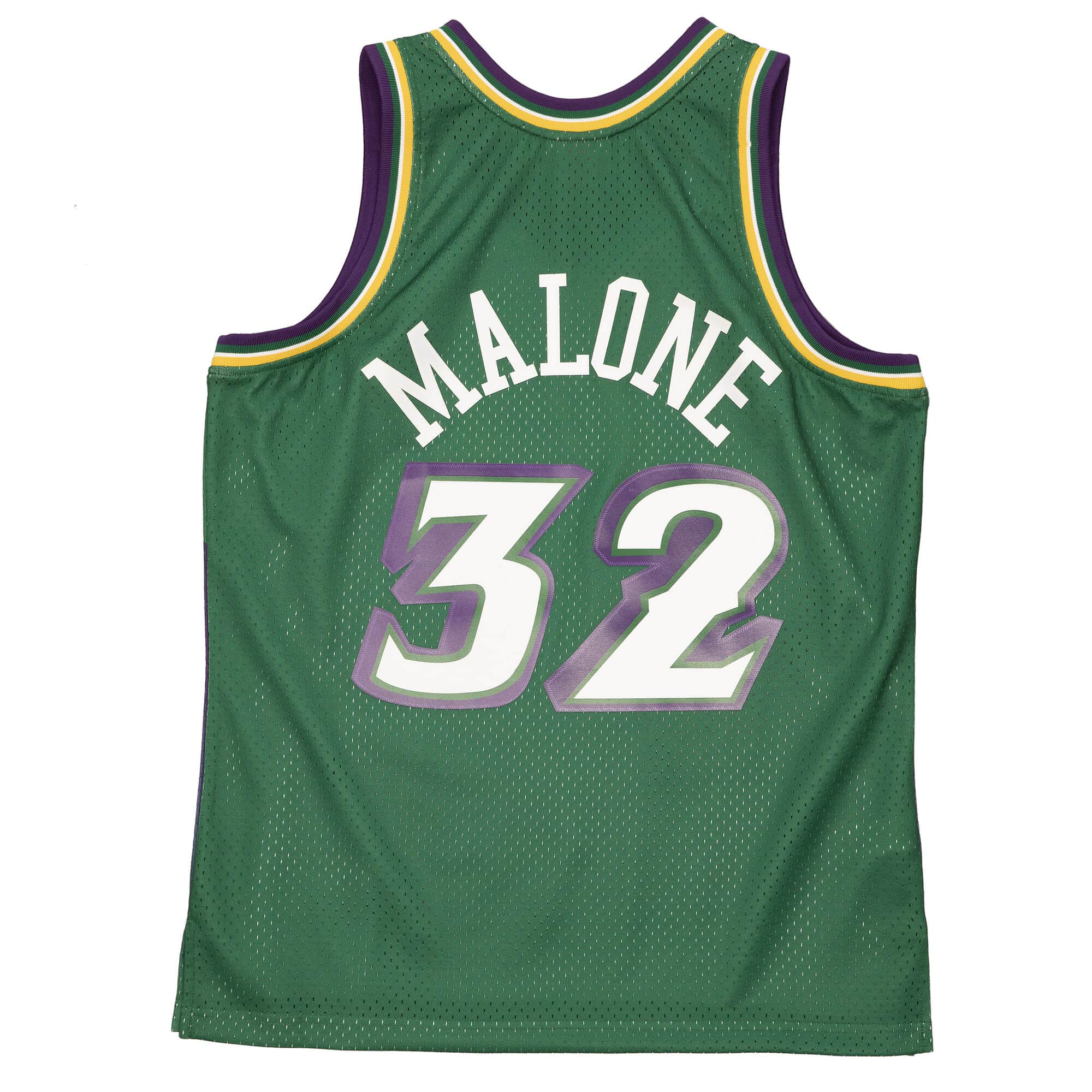 Mitchell And Ness Jerseys Karl Malone Utah Jazz Mitchell & Ness NBA Reload 2.0 96-97 Swingman Jersey - Green