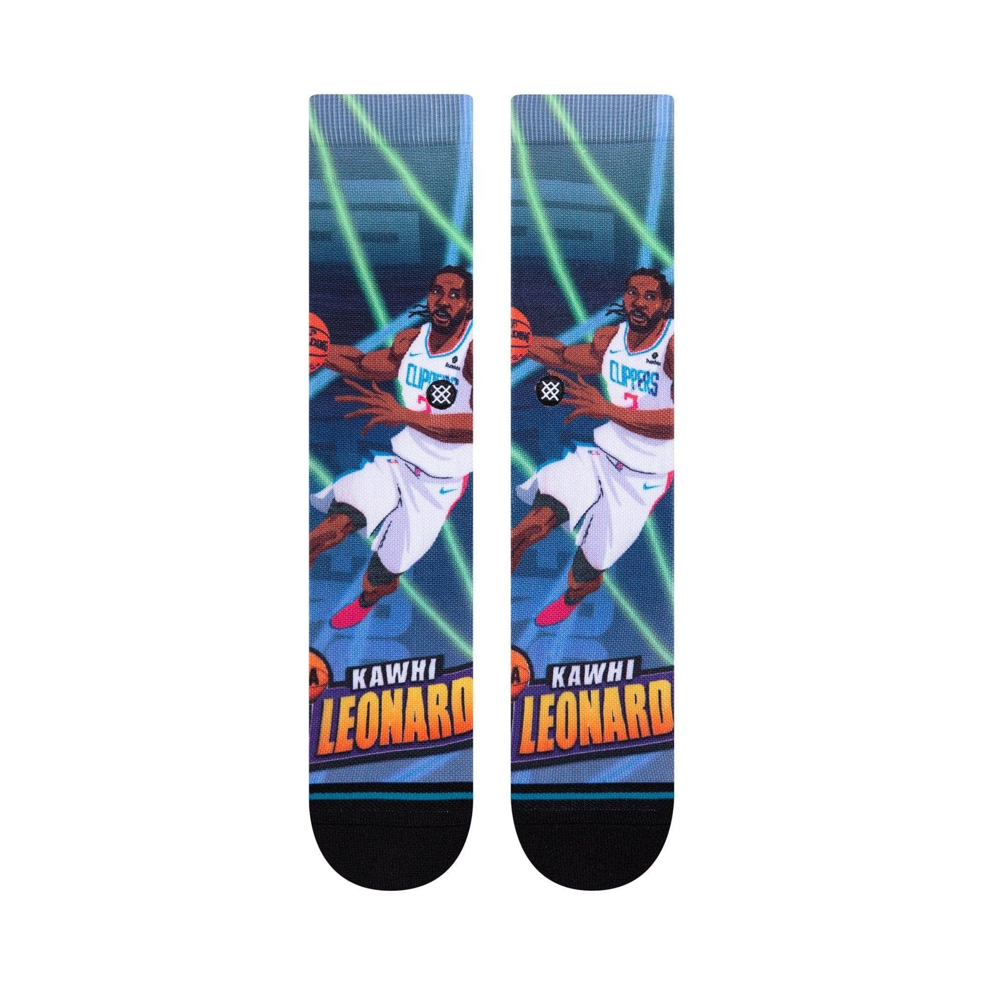 Stance Socks Kawhi Leonard Los Angeles Clippers Stance NBA Fast Break Player Crew Socks