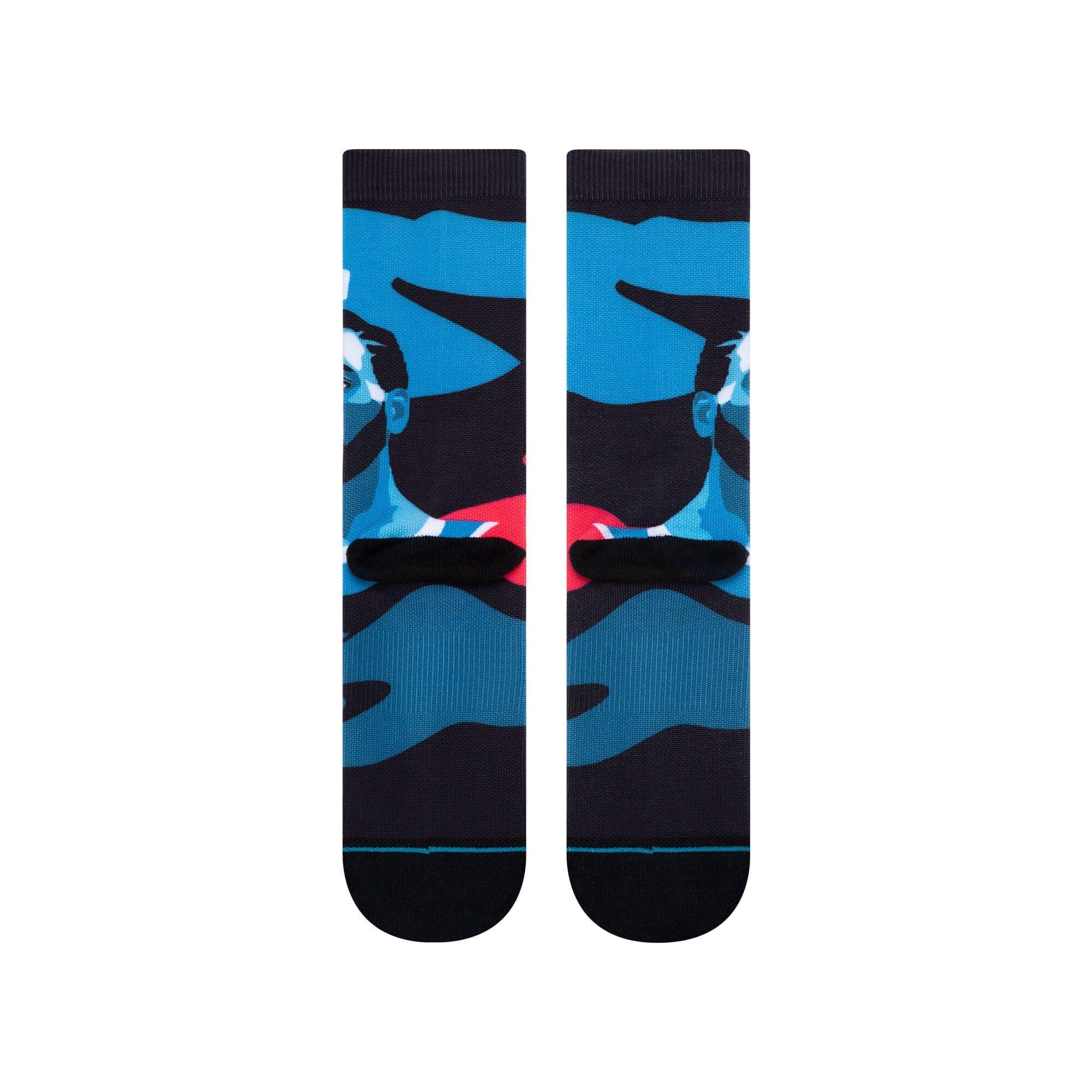 Stance Socks Kawhi Leonard Los Angeles Clippers Stance NBA Future Legends Crew Socks - Blue