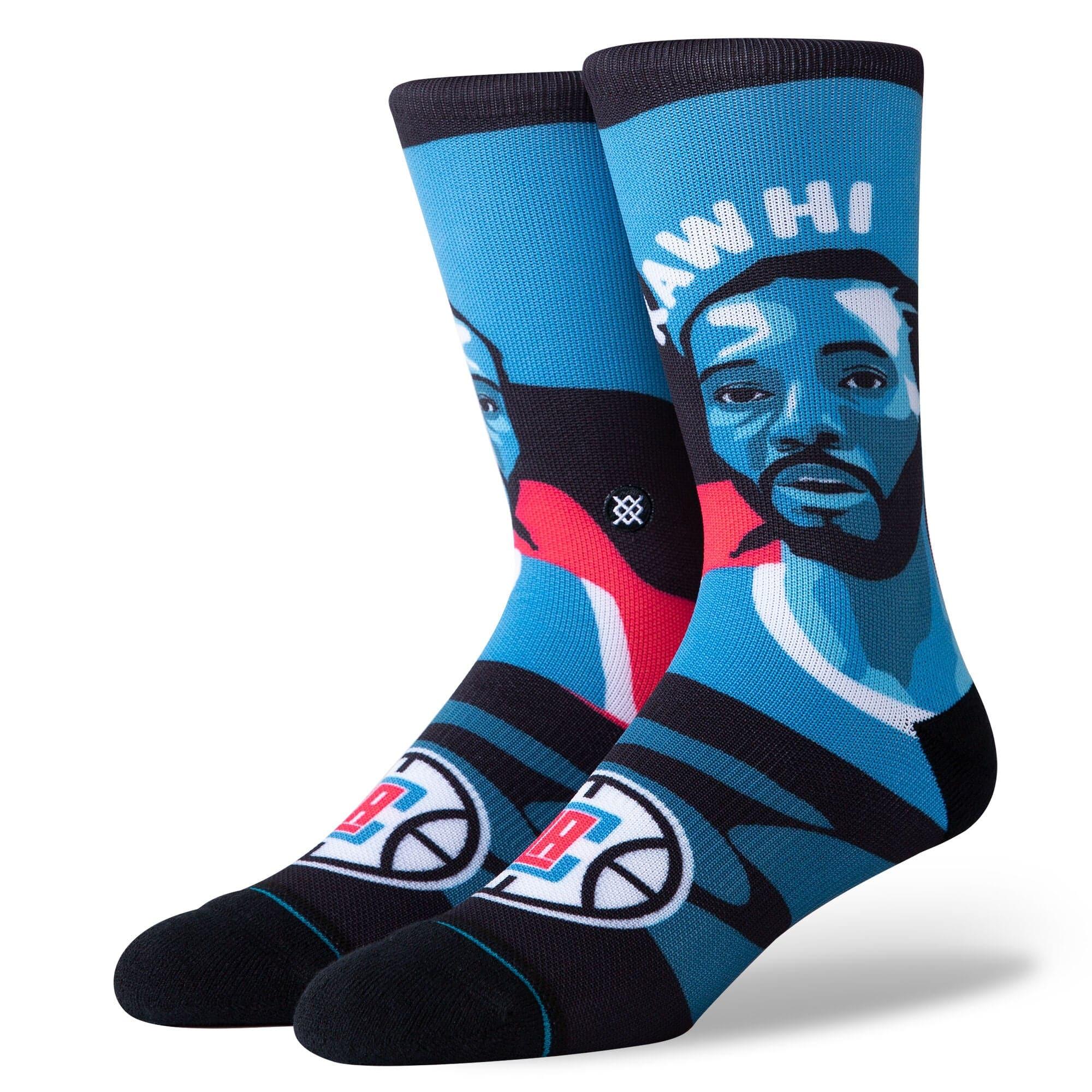Stance Socks Kawhi Leonard Los Angeles Clippers Stance NBA Future Legends Crew Socks - Blue
