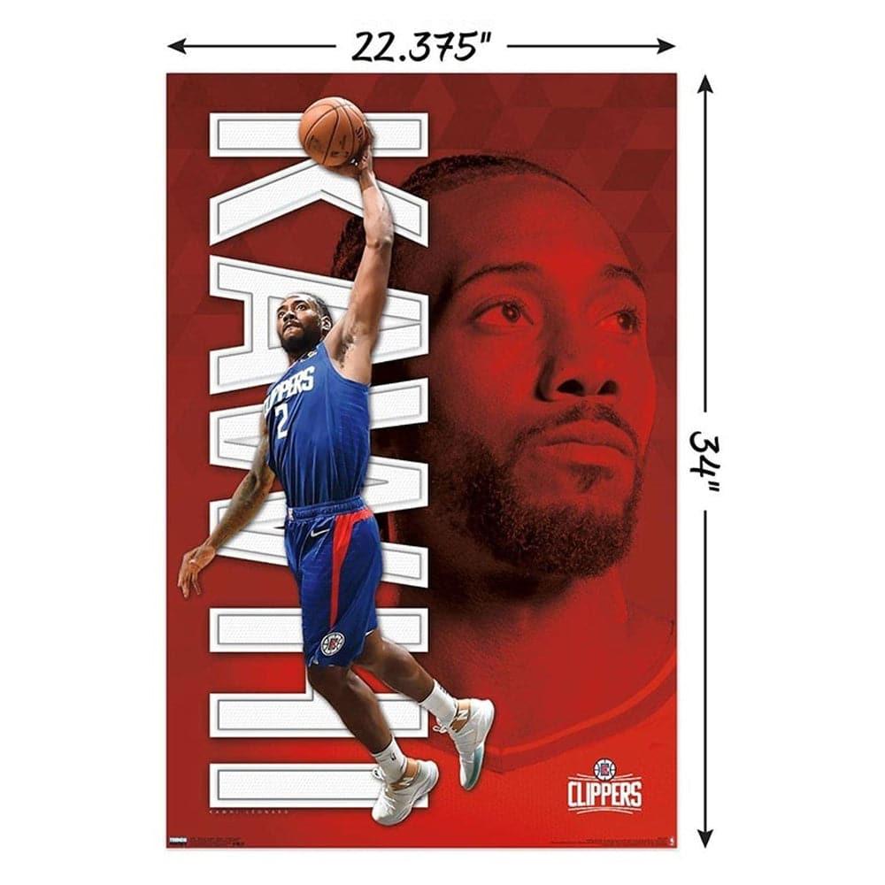 Trends International Posters Kawhi Leonard Los Angeles Clippers Trends NBA 57 x 86cm Poster