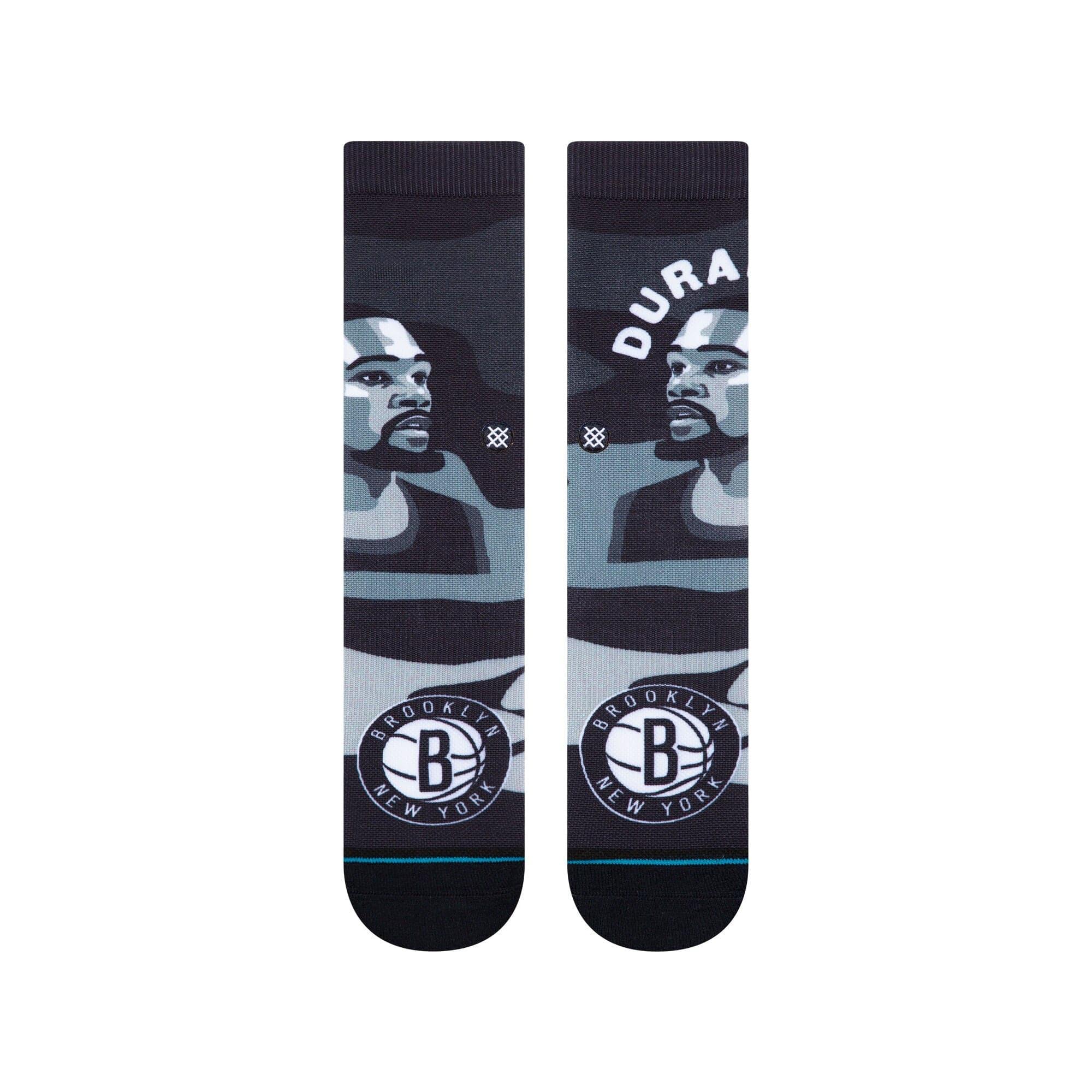 Stance Socks Kevin Durant Brooklyn Nets Stance NBA Future Legends Crew Socks - Black
