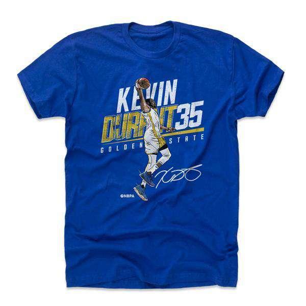 500 Level T-Shirts Kevin Durant Golden State Warriors 500 Level NBA Slant T-Shirt - Royal Blue