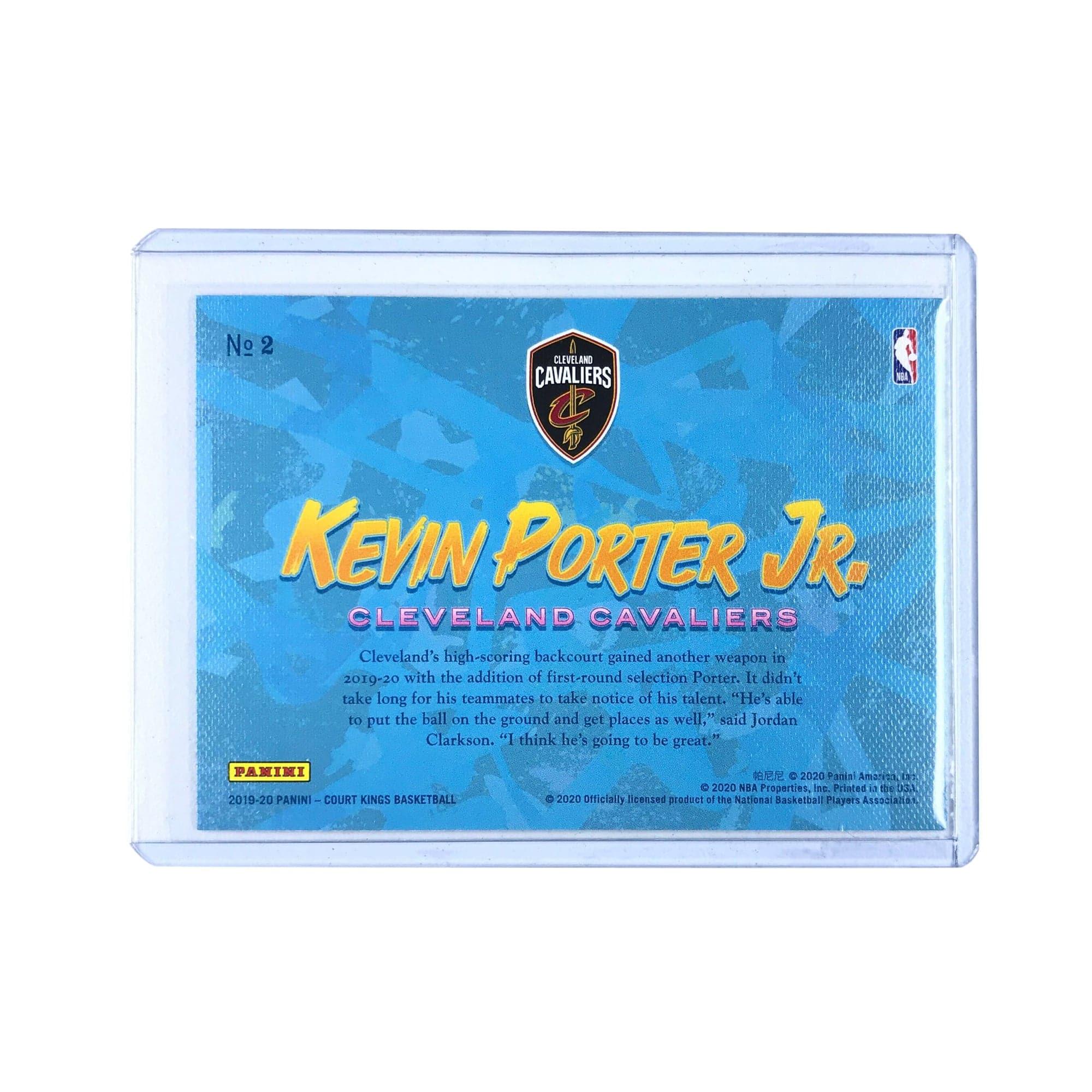 Panini Cards Kevin Porter Jr Cleveland Cavaliers 2019-20 Panini Court Kings NBA Apprentice Artist Rookie Card