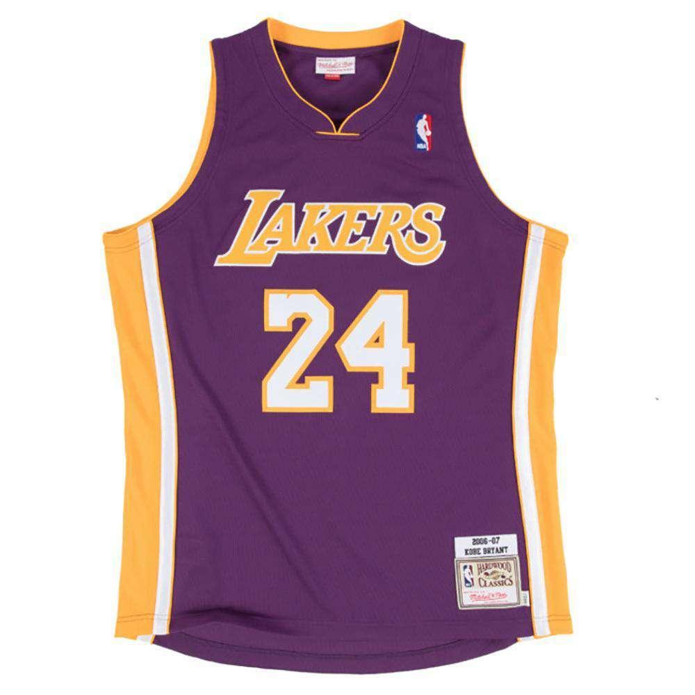 Mitchell And Ness Jerseys S Kobe Bryant Los Angeles Lakers Mitchell & Ness NBA 06-07 Authentic Jersey - Purple