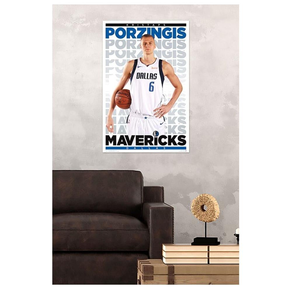 Trends International Posters Kristaps Porzingis Dallas Mavericks Trends NBA 57 x 86cm Poster